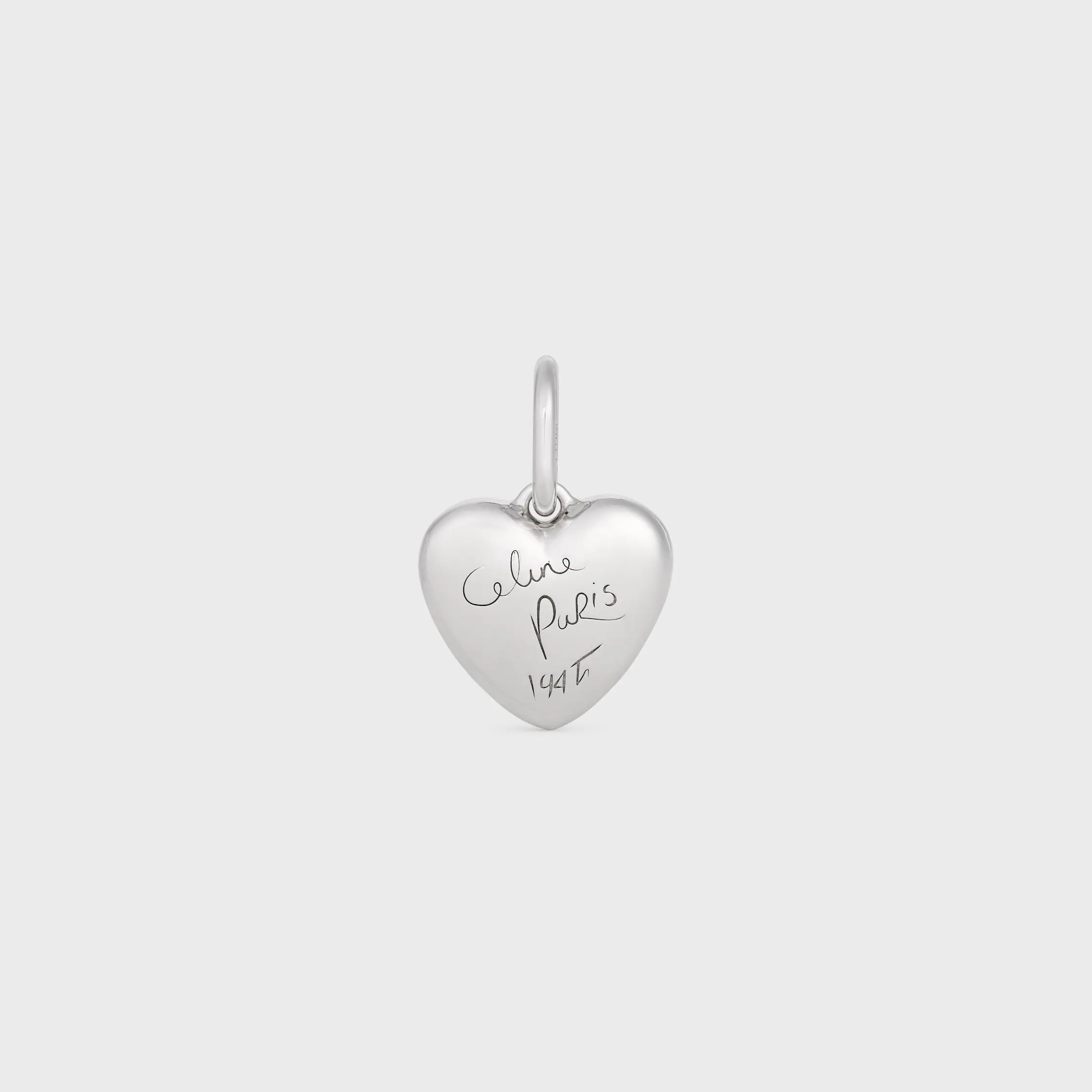 CHARMS HERZ CELINE 1945 AUS ALUMINIUM