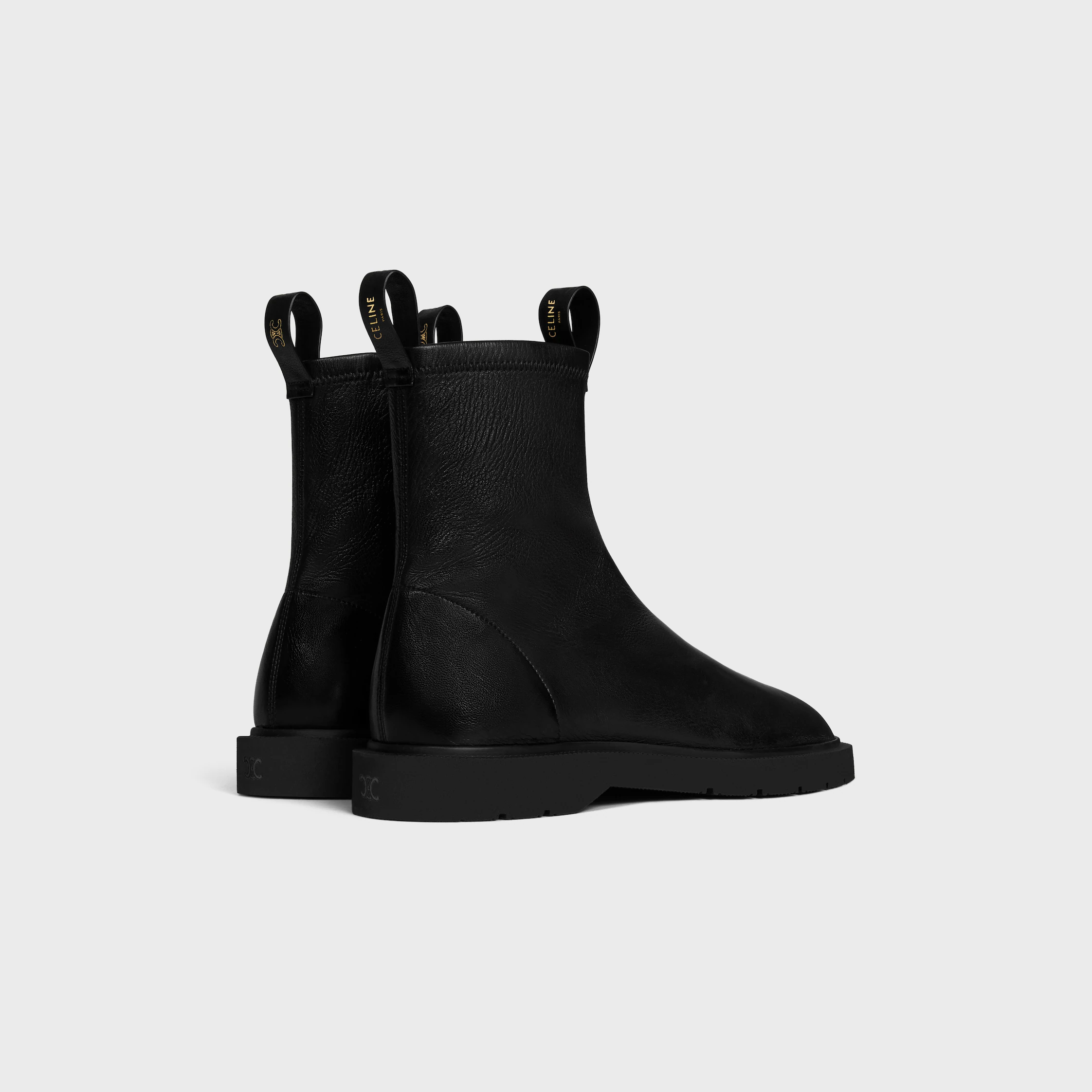 FLOW - ZIPPSTIEFEL AUS DEHNBAREM LAMMLEDER
