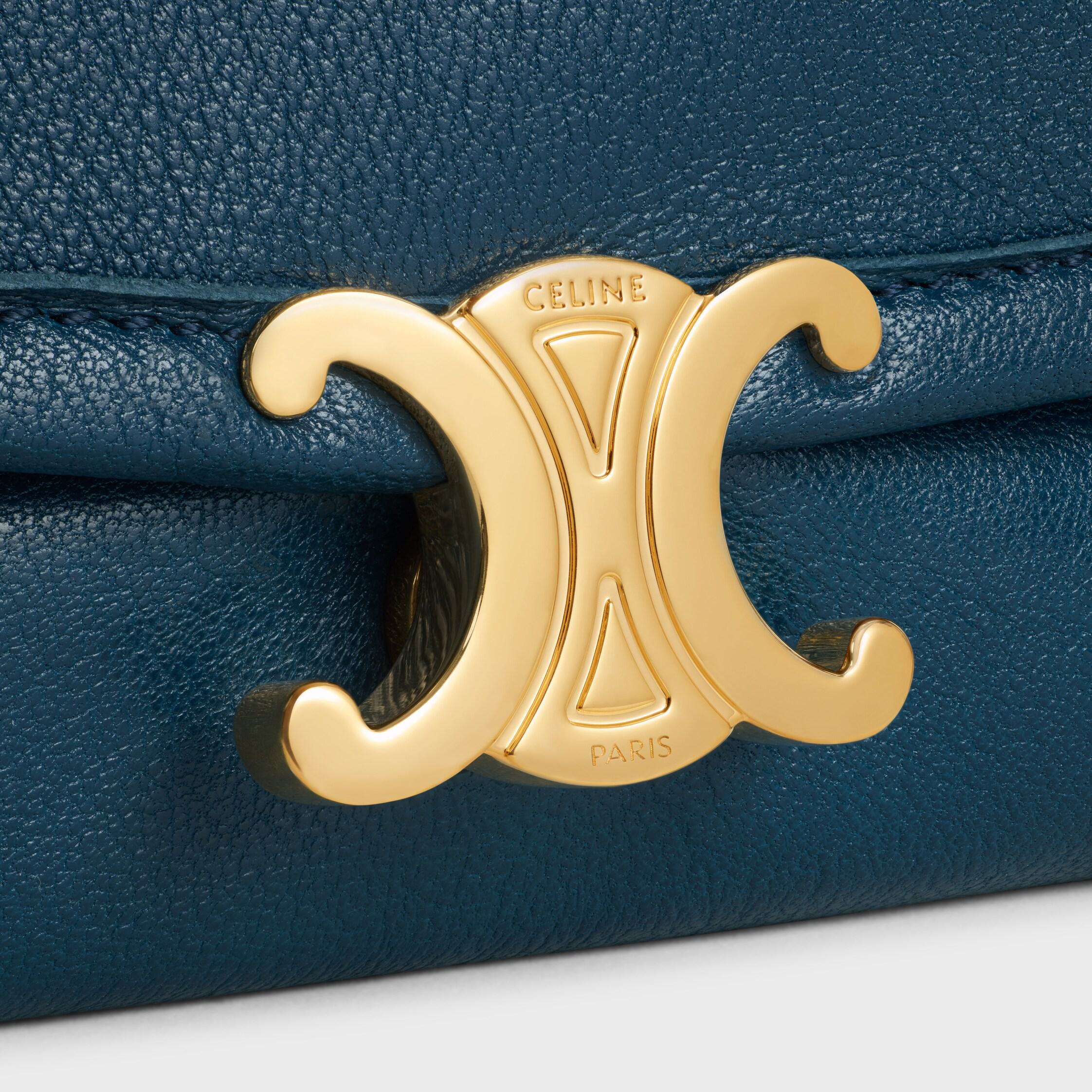 HALFMOON SOFT TRIOMPHE TASCHE AUS WEICHEM GLANZENDEN LAMBSKIN