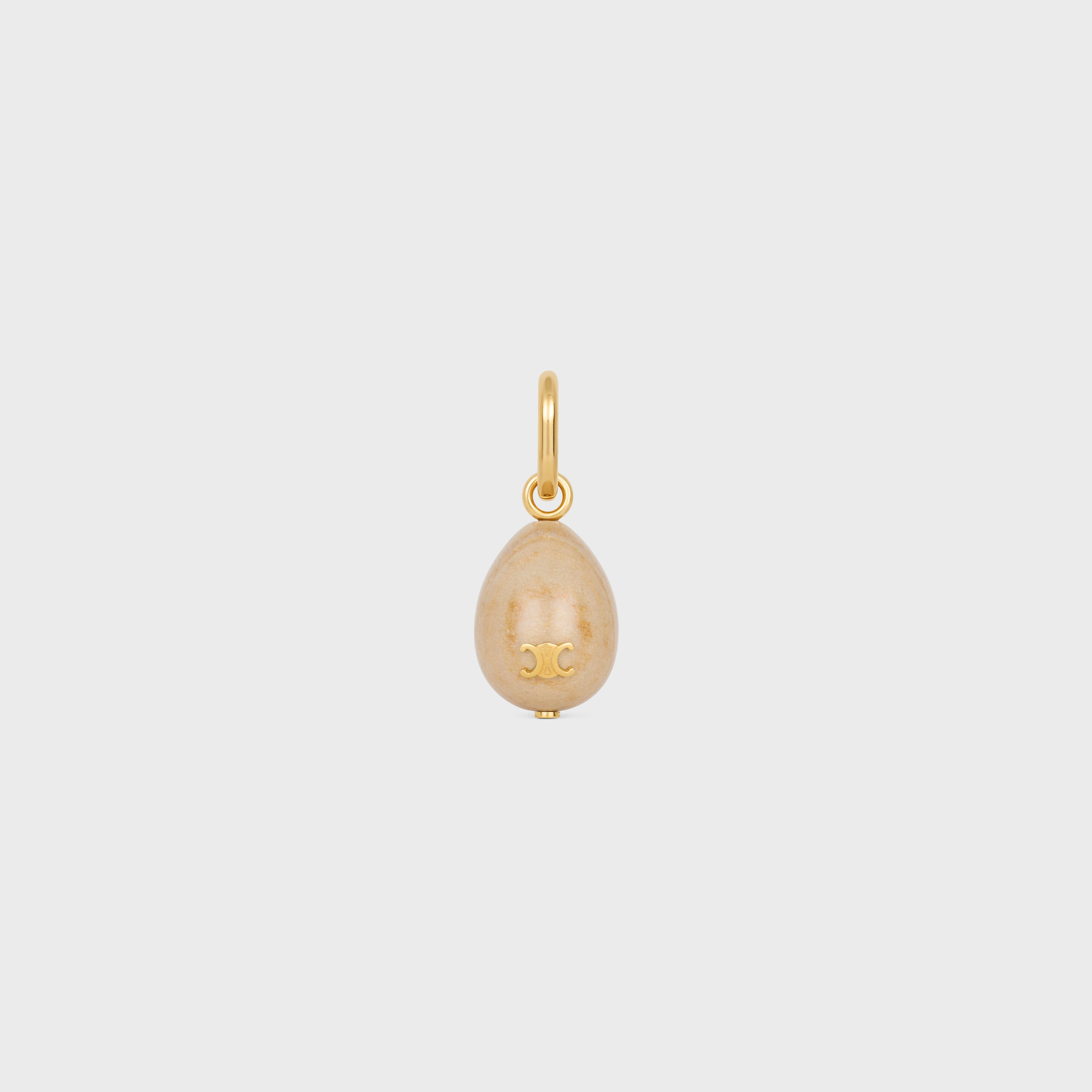 CHARMS EIER AUS BOTTICINO UND BRASS MIT GOLDFINISH
