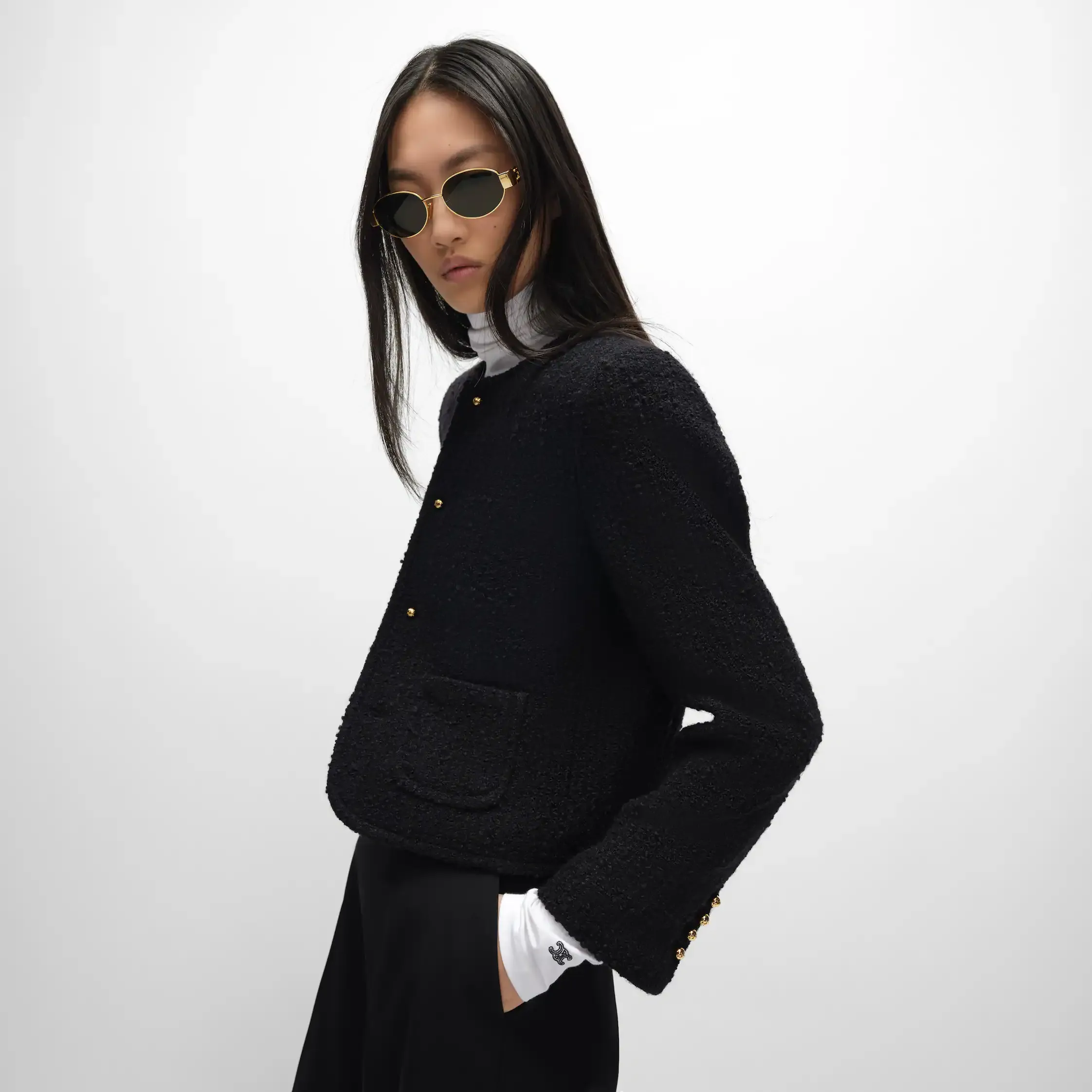 icone Jacke aus Nattewolle