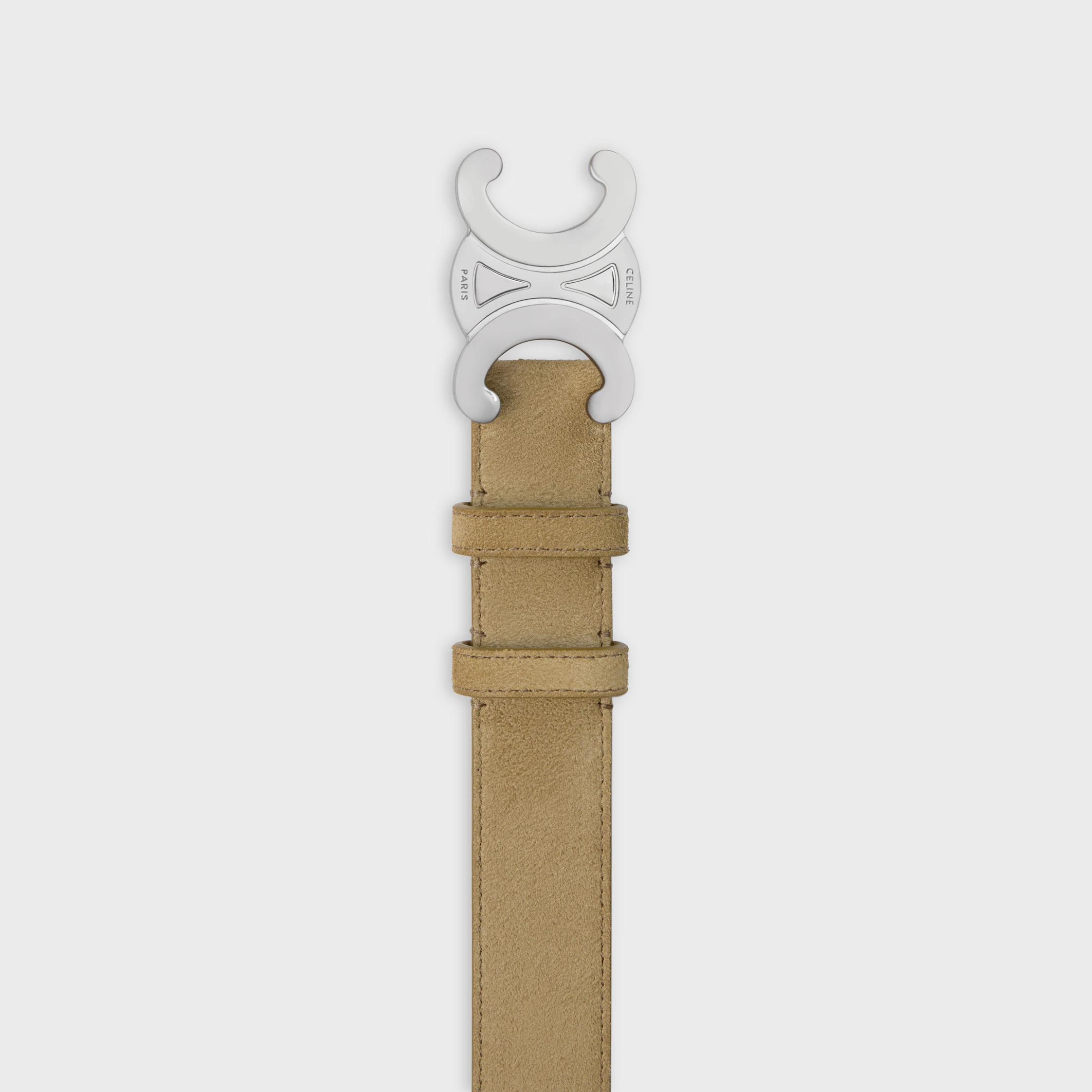 Triomphe Gürtel 30 MM aus Wildleder Kalbsleder