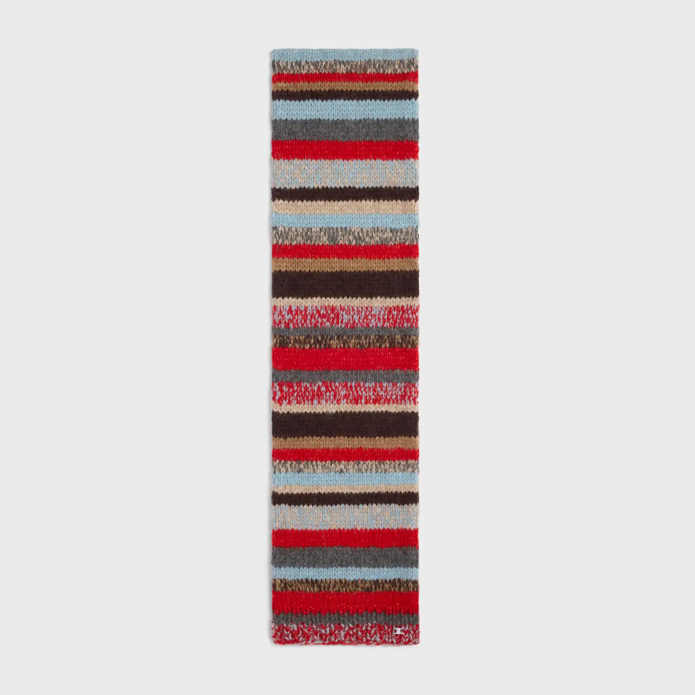 Schal IN MOULINE ALPACA UND WOLLE