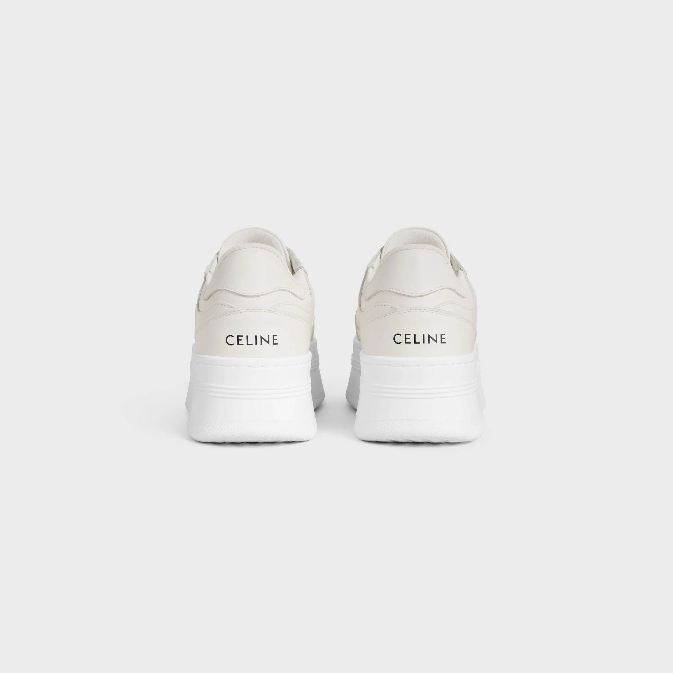 BLOCK-WEDGE-SNEAKER AUS KALBSLEDER