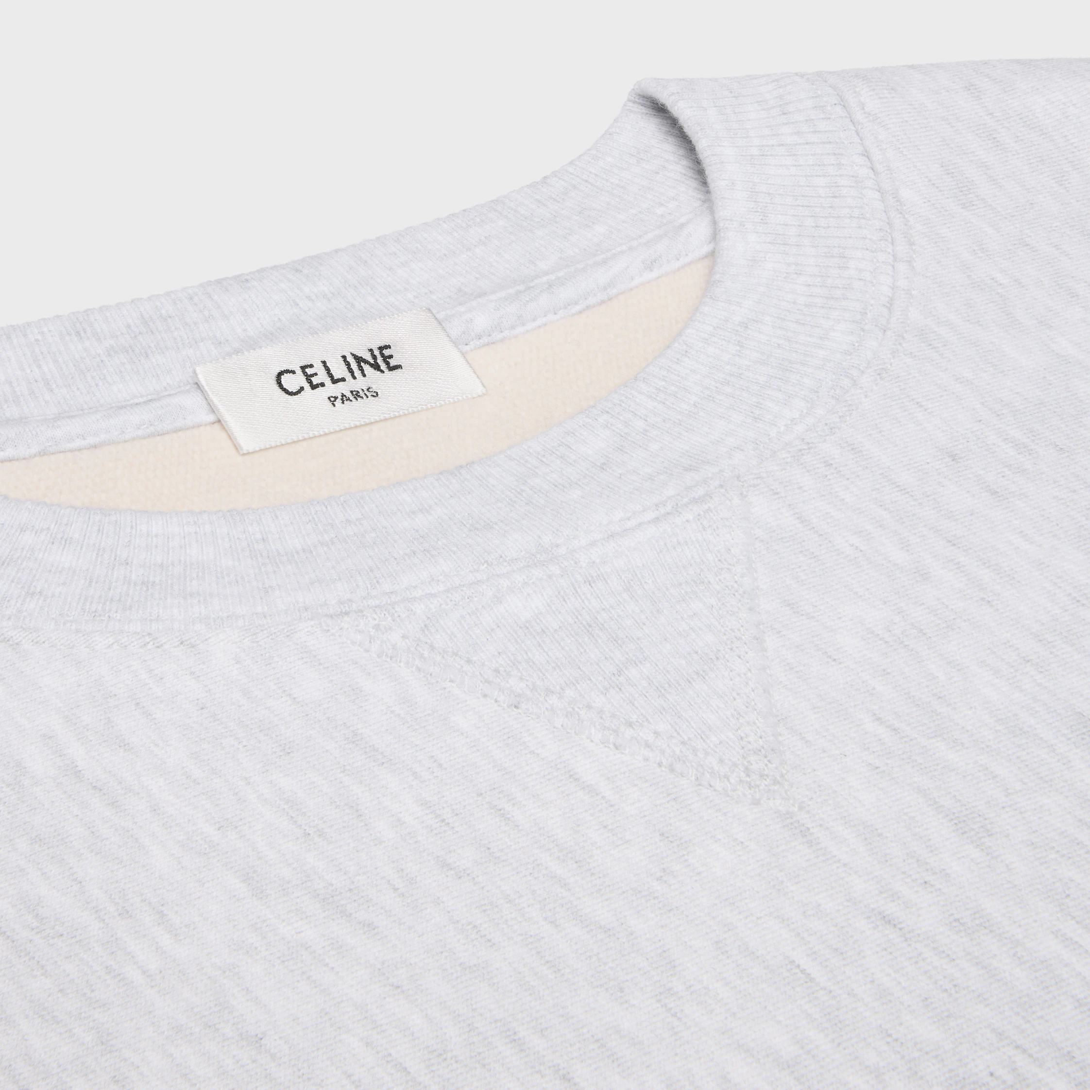 Sweatshirt aus Baumwollfleece