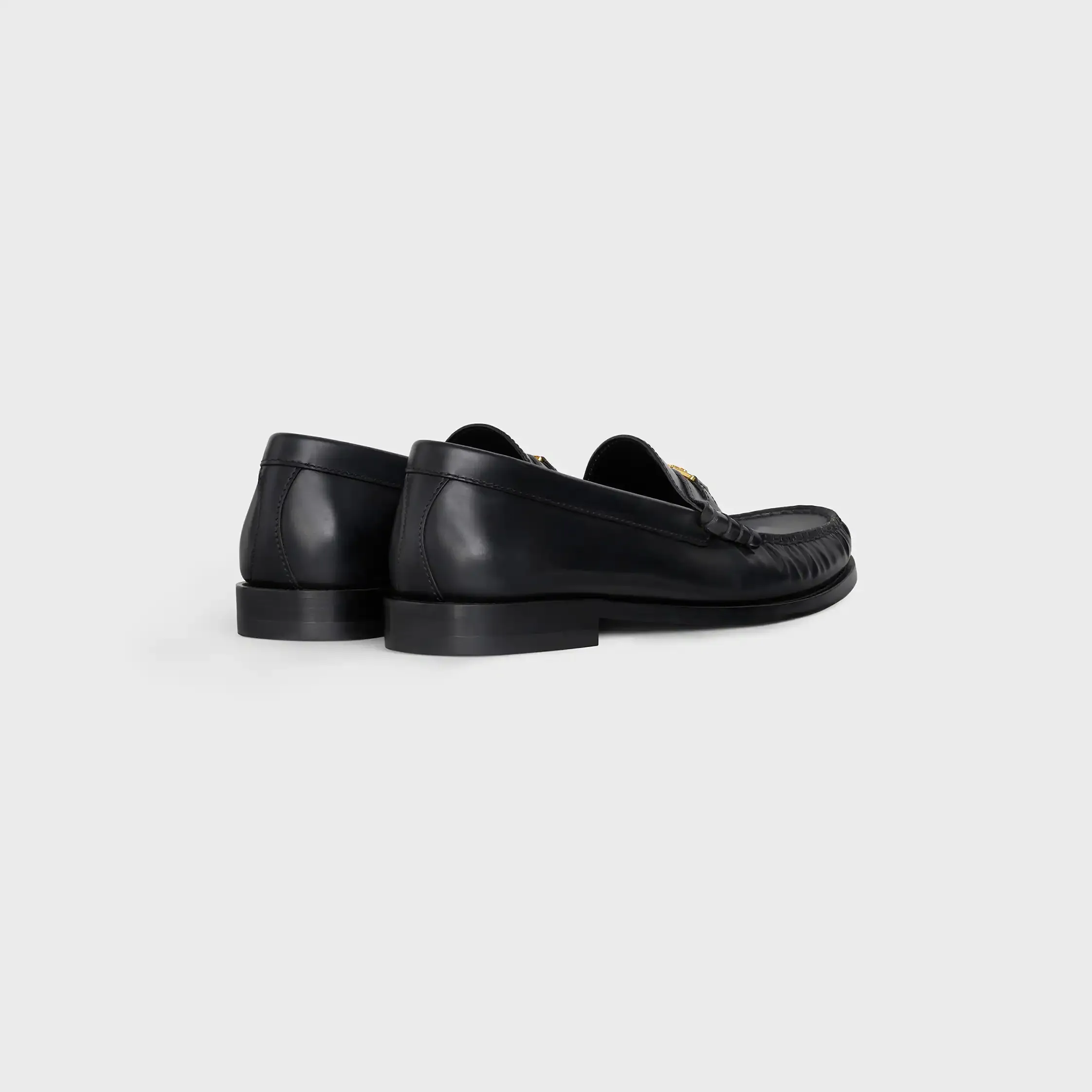 CELINE LUCO LOAFER AUS GEPOLIERTER RINDHaut