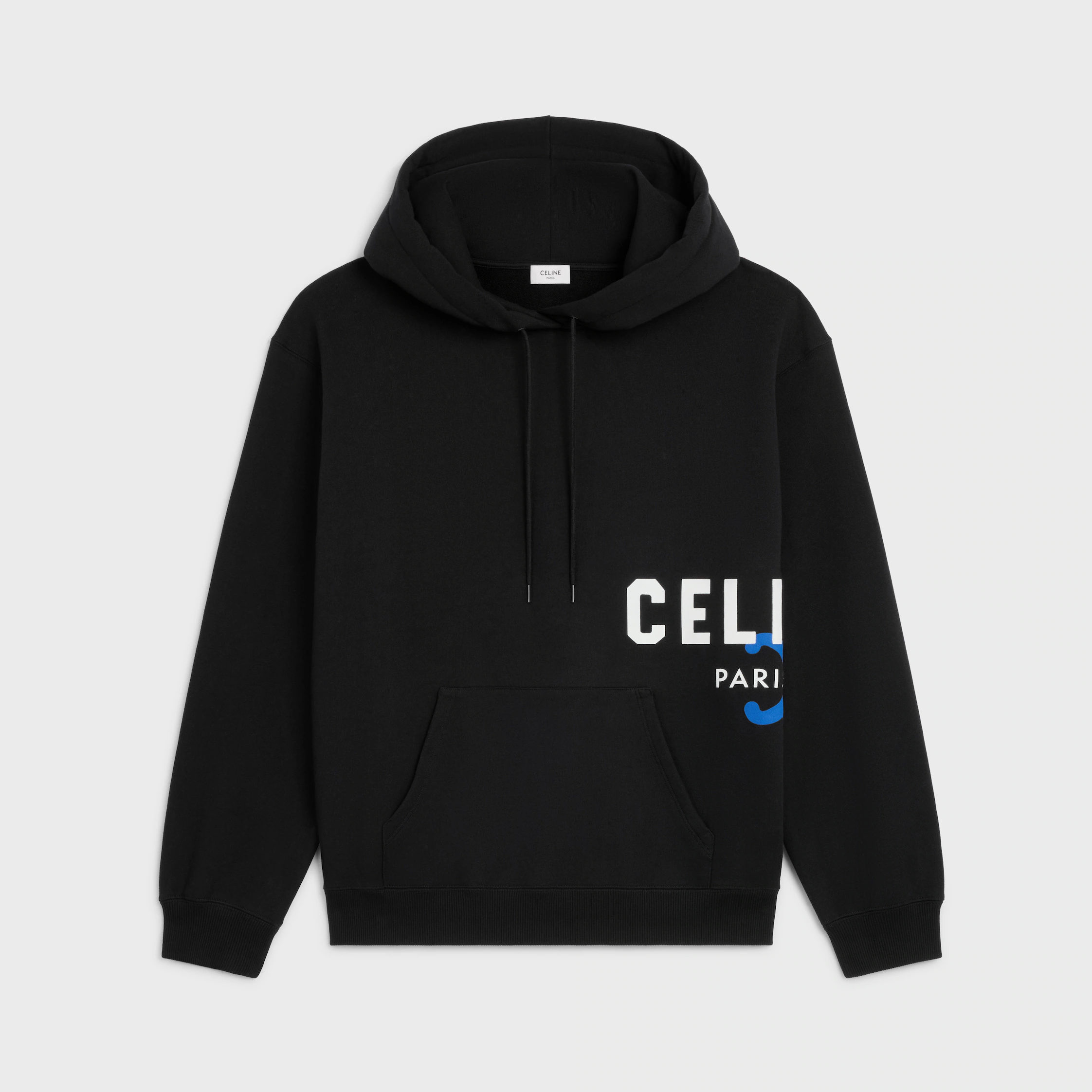 Hoodie aus Baumwollfleece