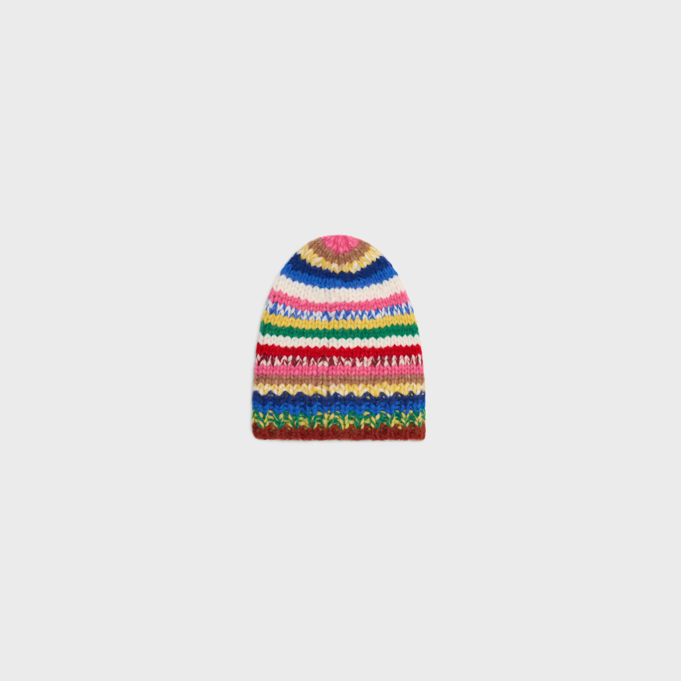 BEANIE AUS MOLLENGEWIRKTEM ALPACA UND WOLLE
