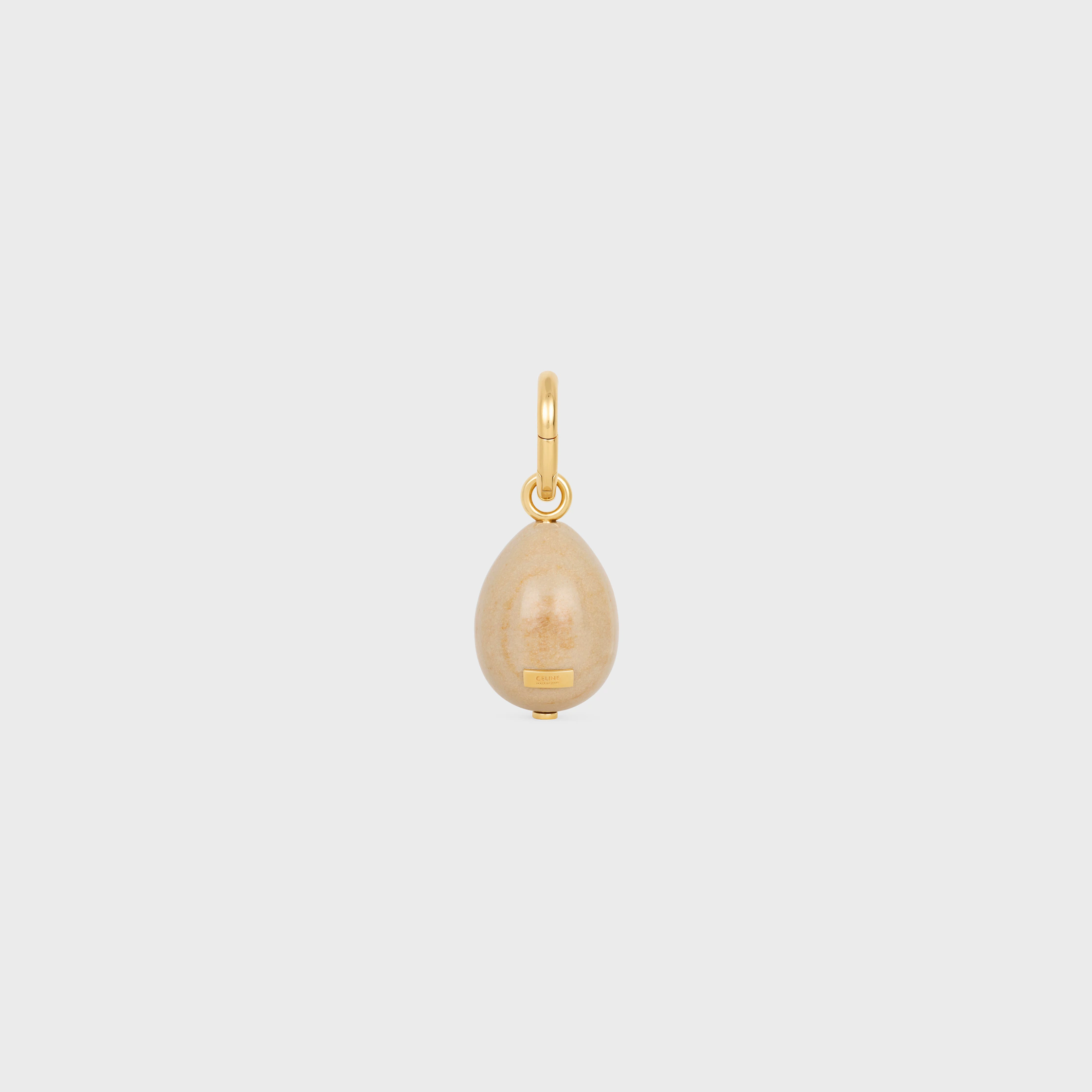 CHARMS EIER AUS BOTTICINO UND BRASS MIT GOLDFINISH
