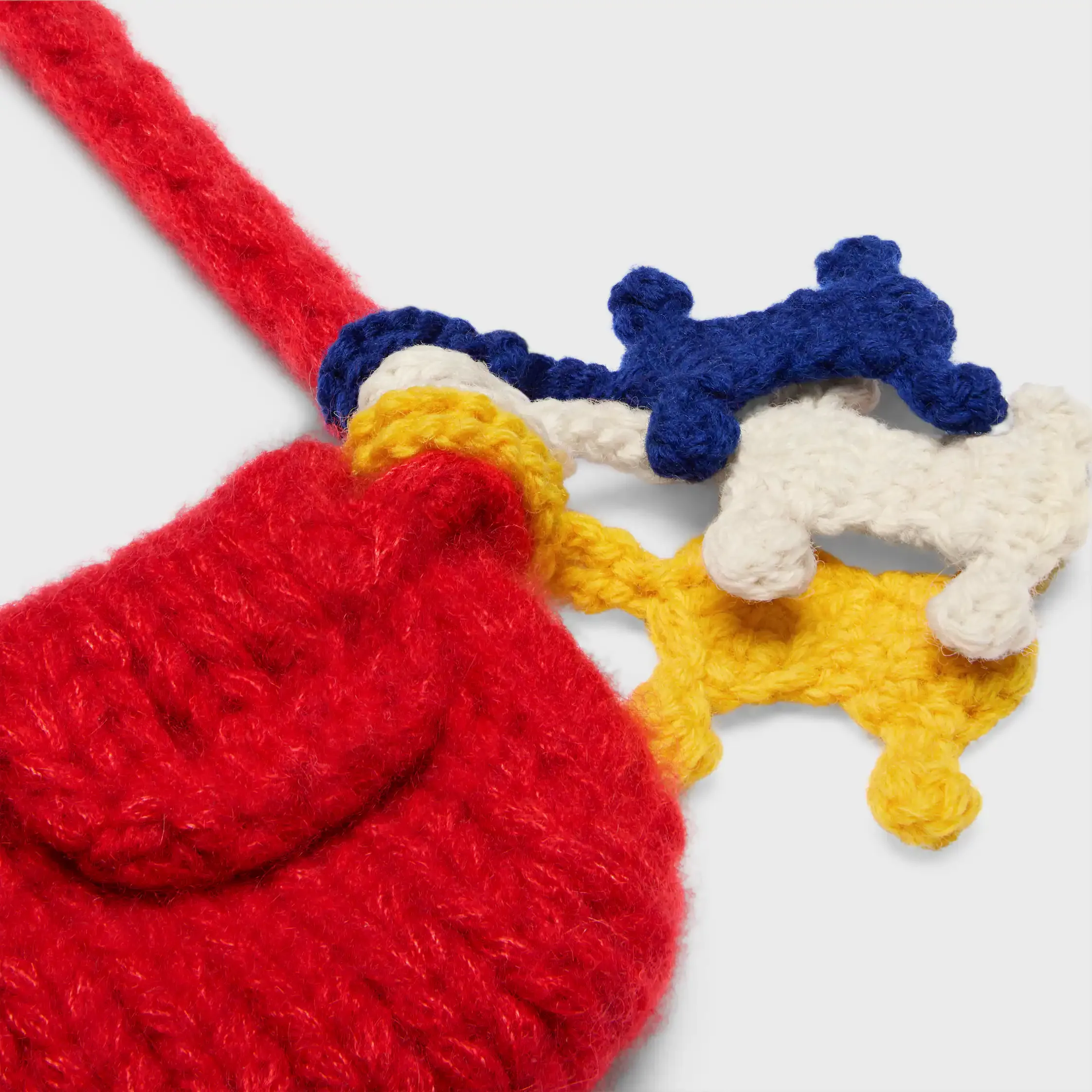 Tasche aus Kaschmir und Seide