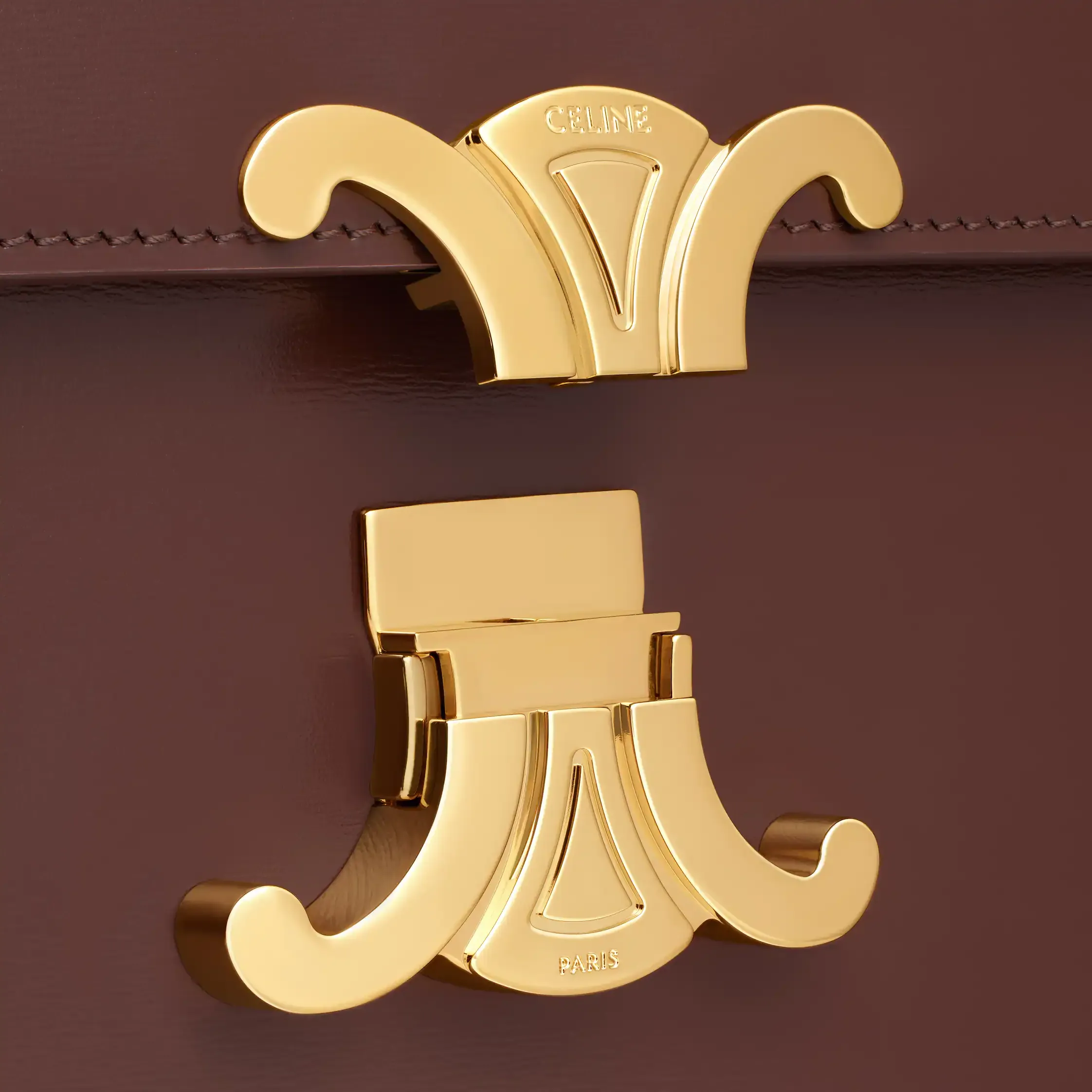 CLASSIQUE TRIOMPHE TASCHE AUS glänzendem Kalbsleder