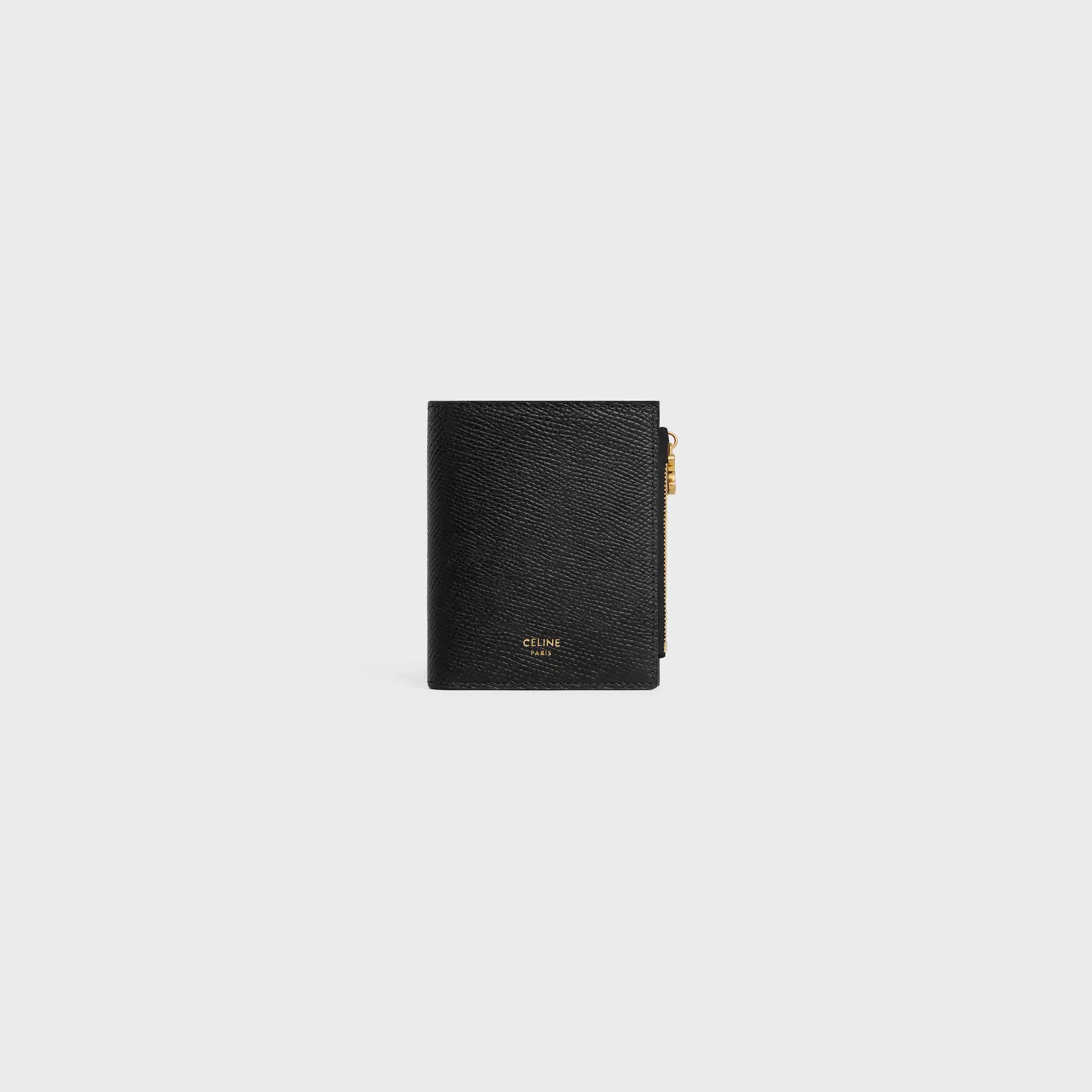 KLEINE BRIEFTASCHE TRIOMPHE CHARM IN GEBRÄUNTEM KALBSLEDER