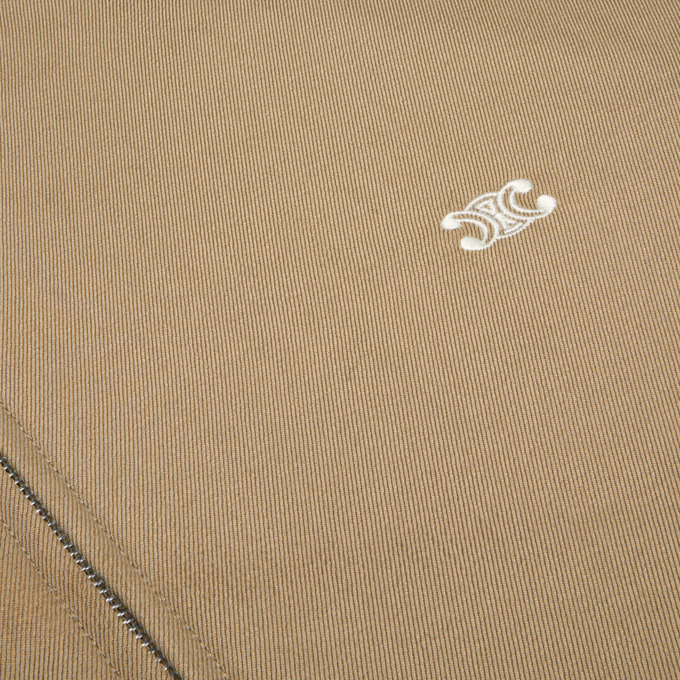 Blouson aus Baumwolle und Woll-Gabardine