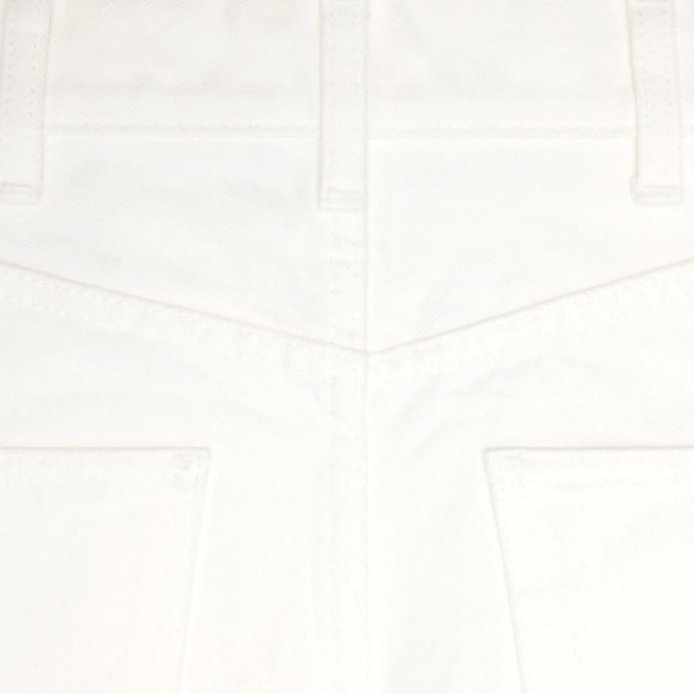 Jane-Flare-Jeans in Optik-Weiß-Wasch-Denim