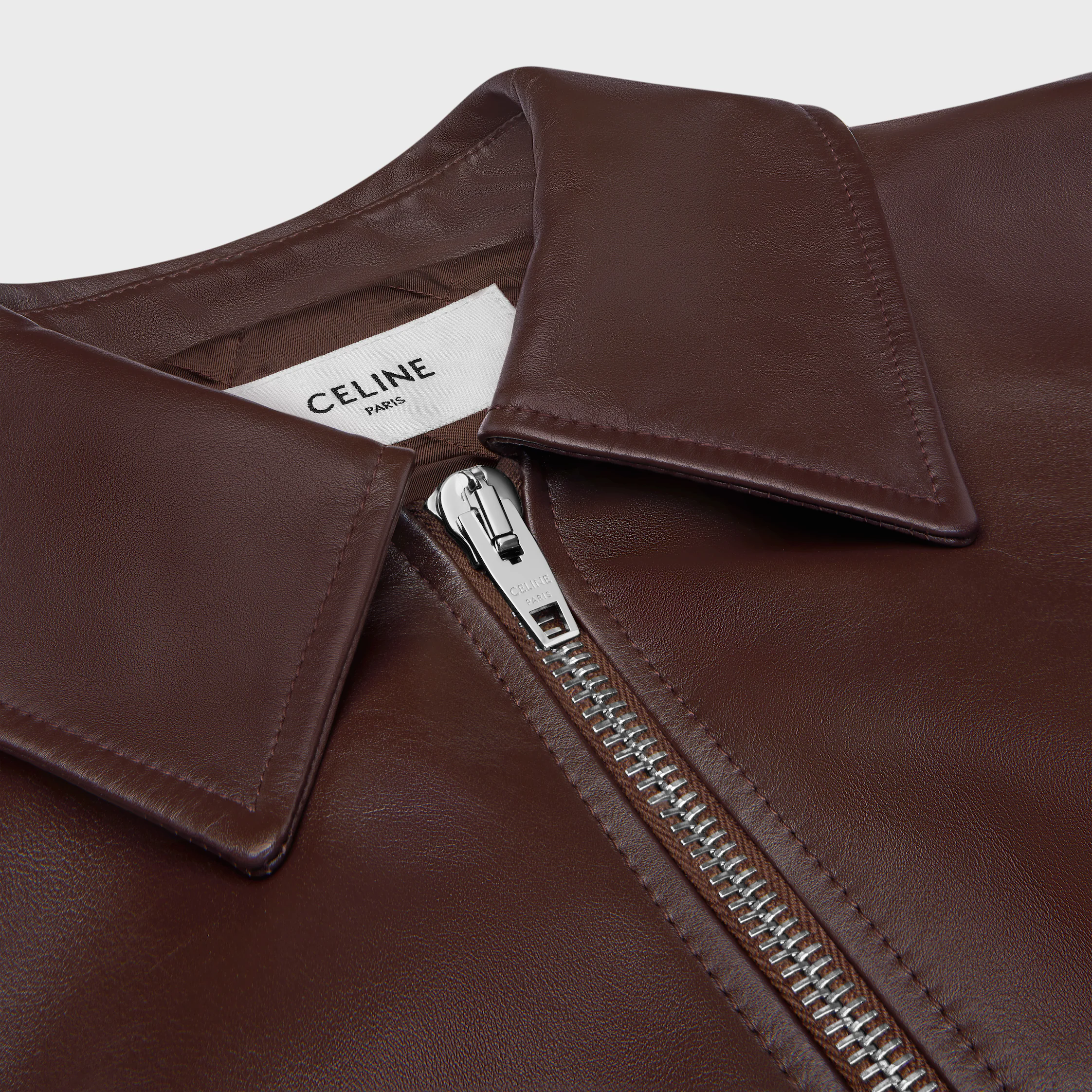Teddy-Jacke IN Kalbsleder