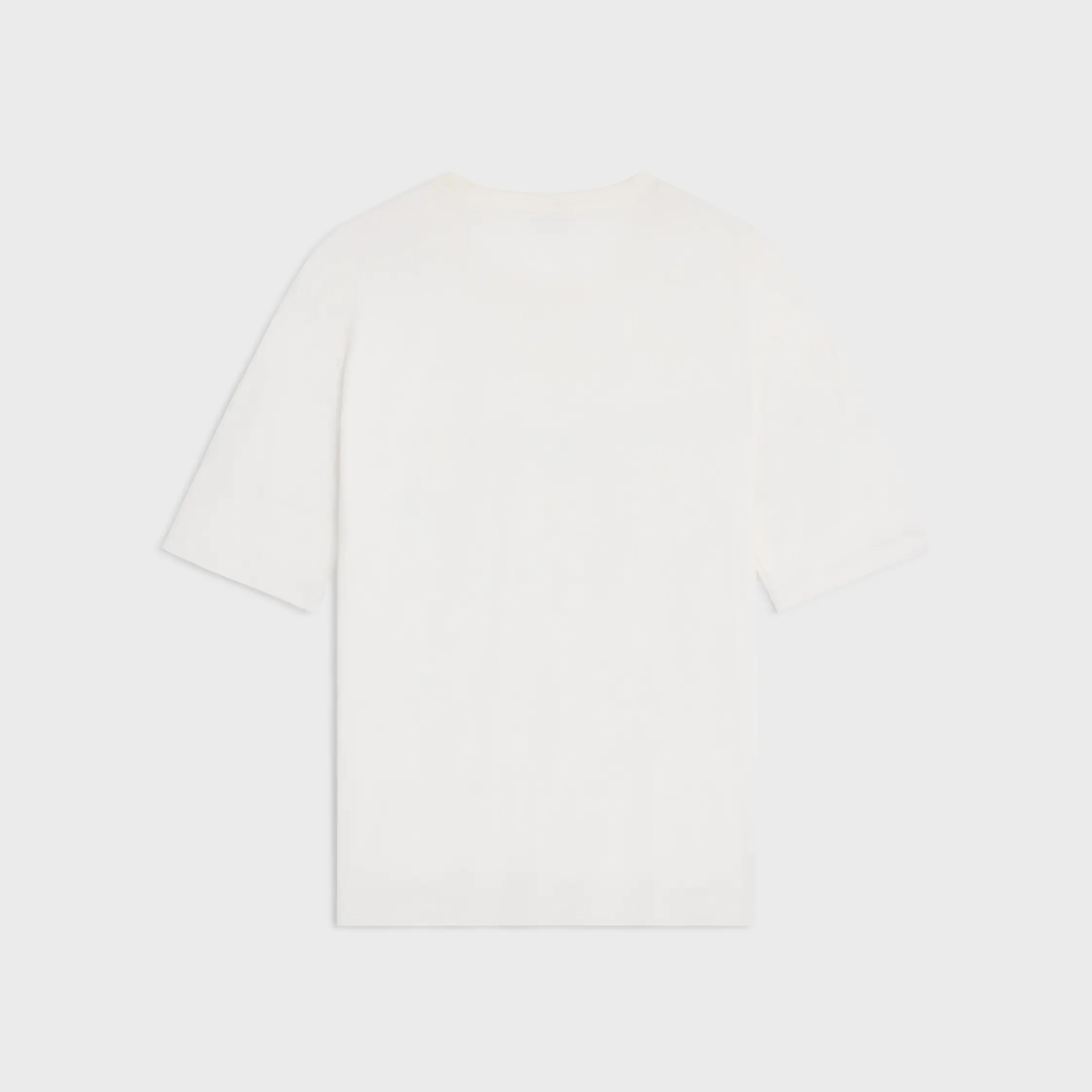 T-Shirt aus doppelt gewebtem Feinbaumwolljersey