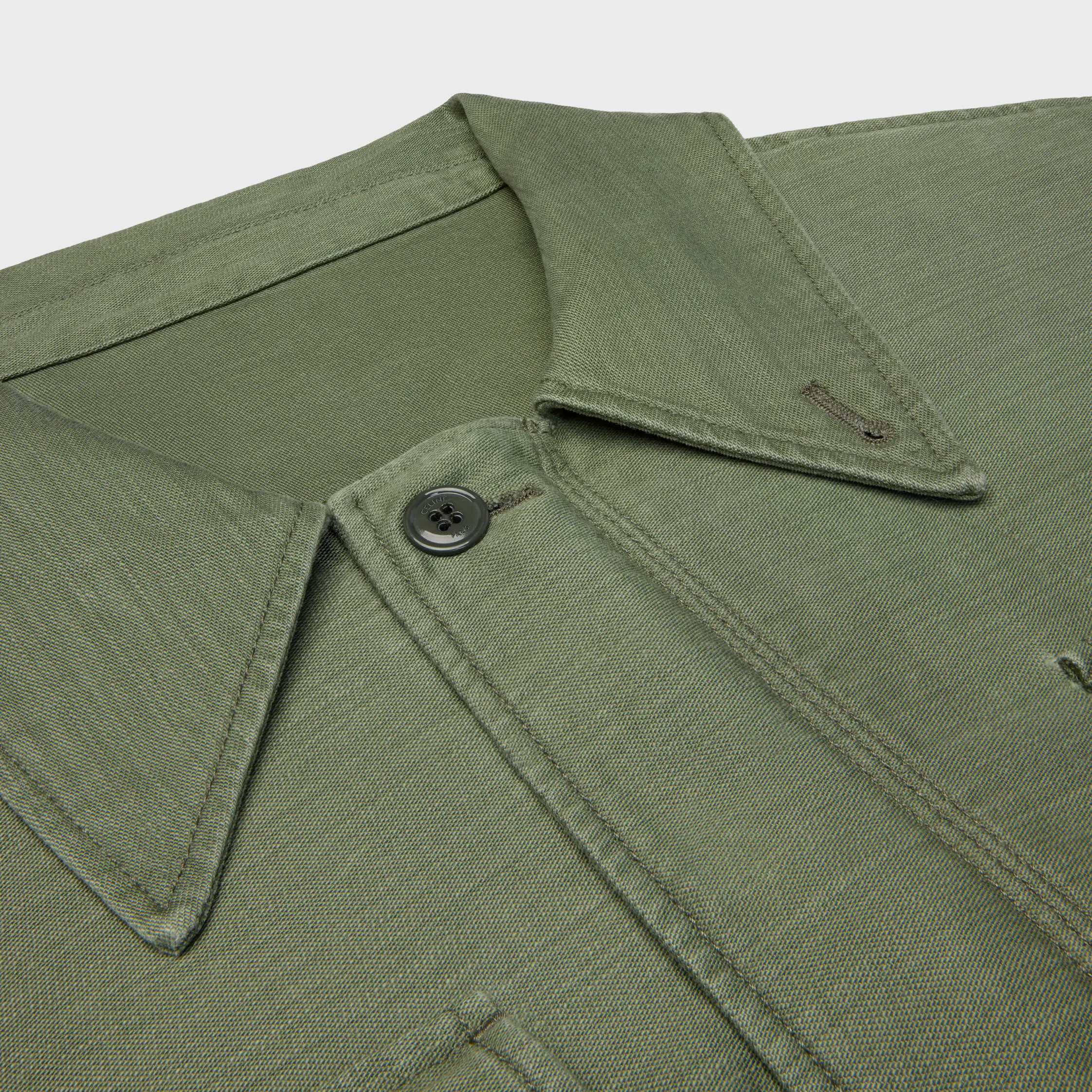 Parka aus Baumwollsatinstoff