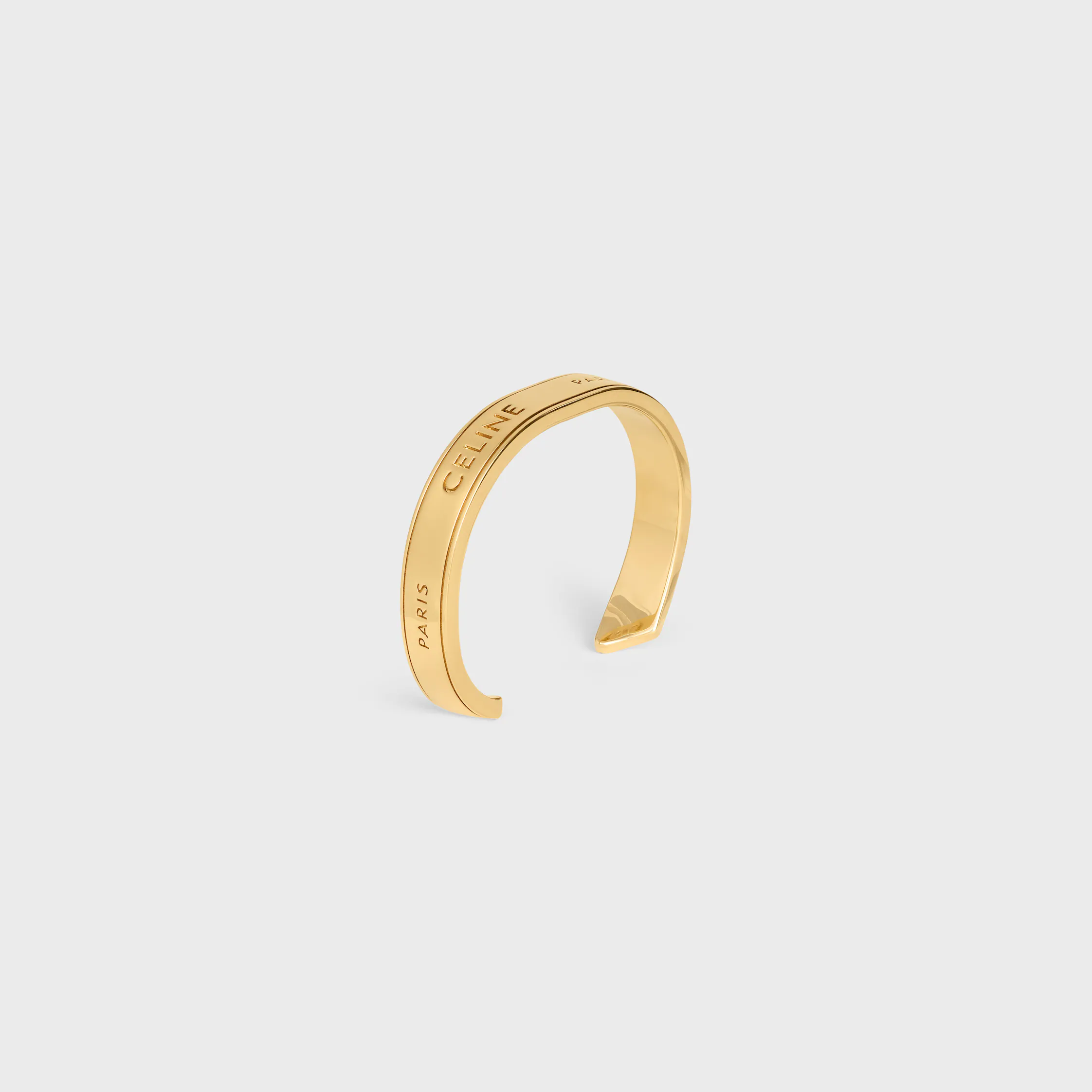 Celine Band aus Messing mit Goldfinish