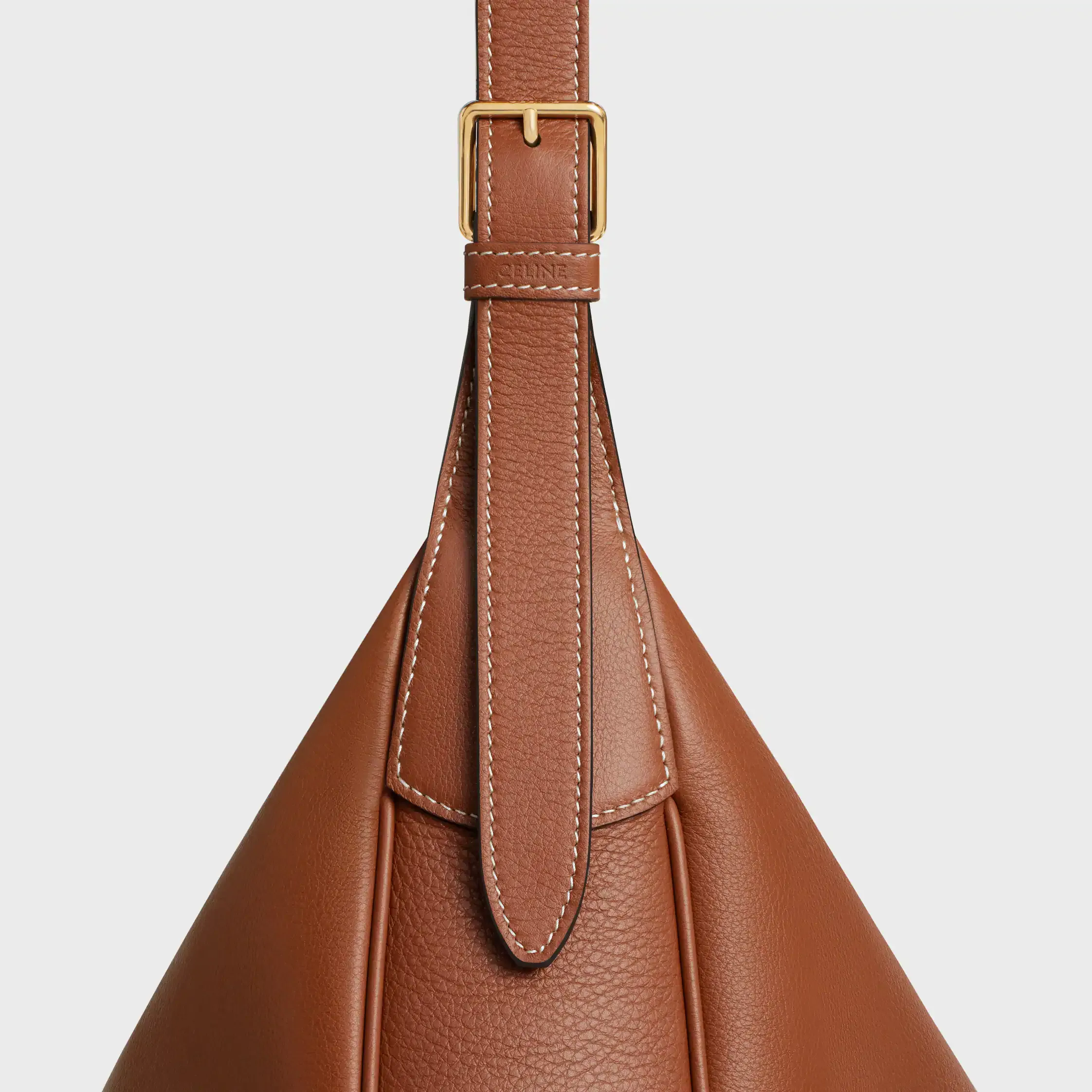 MITTELGROßE HELOÏSE-TASCHE AUS WEICHEM GEPRÄGTEM KALBSLEDER