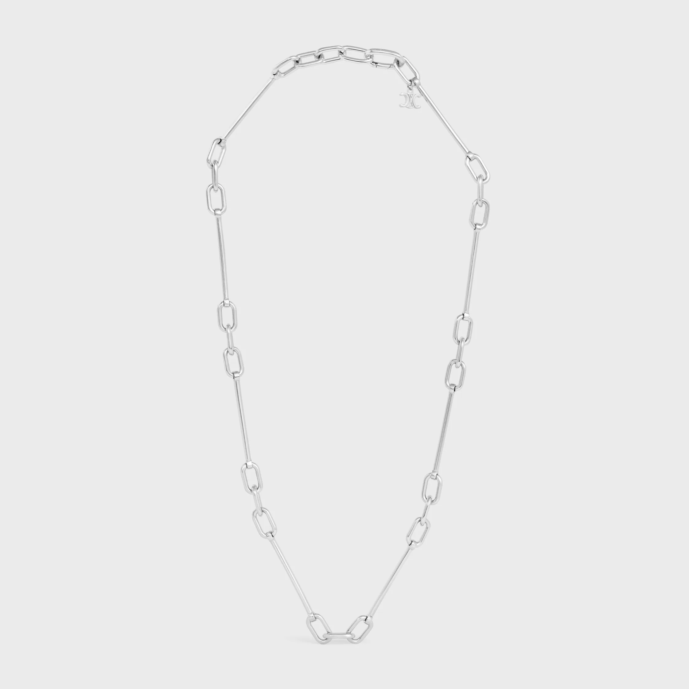 ANHÄNGER-HALSKETTE AUS BRONZE MIT RHODIUM-ÜBERZUG