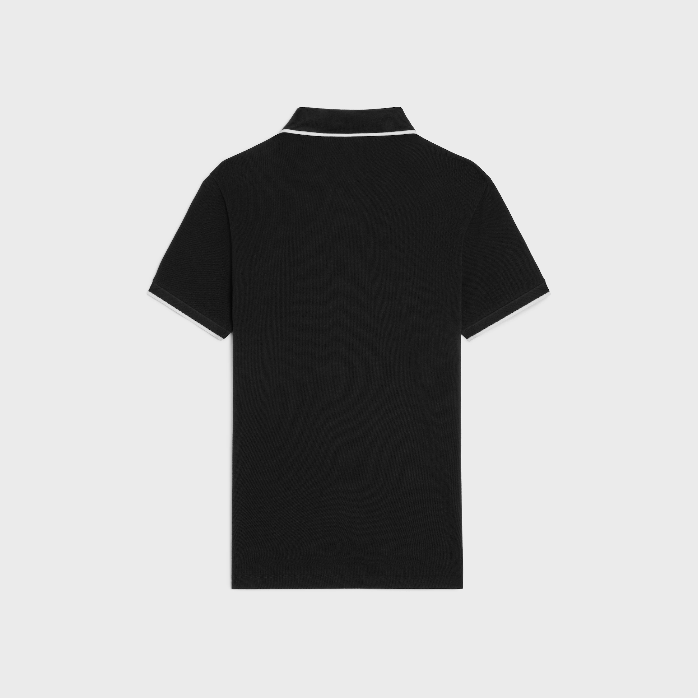 klassisches Polo-Shirt aus Baumwoll-Piqué