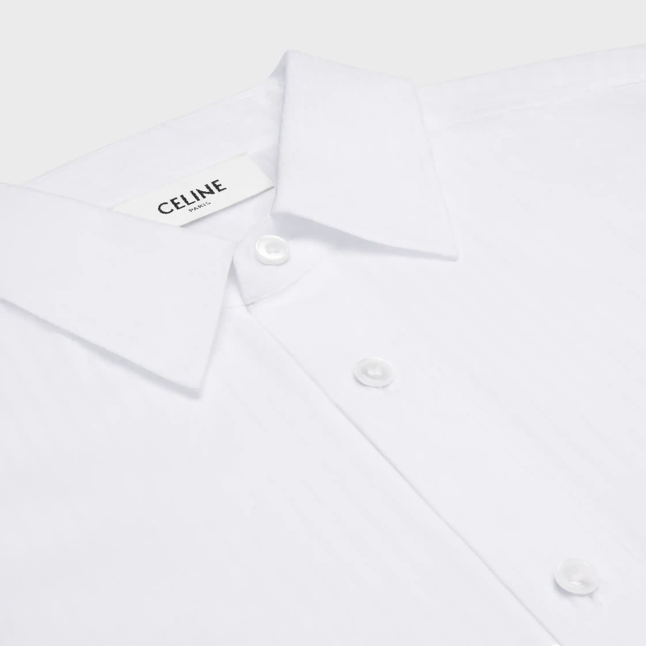 Crop-Shirt aus gestreiftem Baumwollstoff