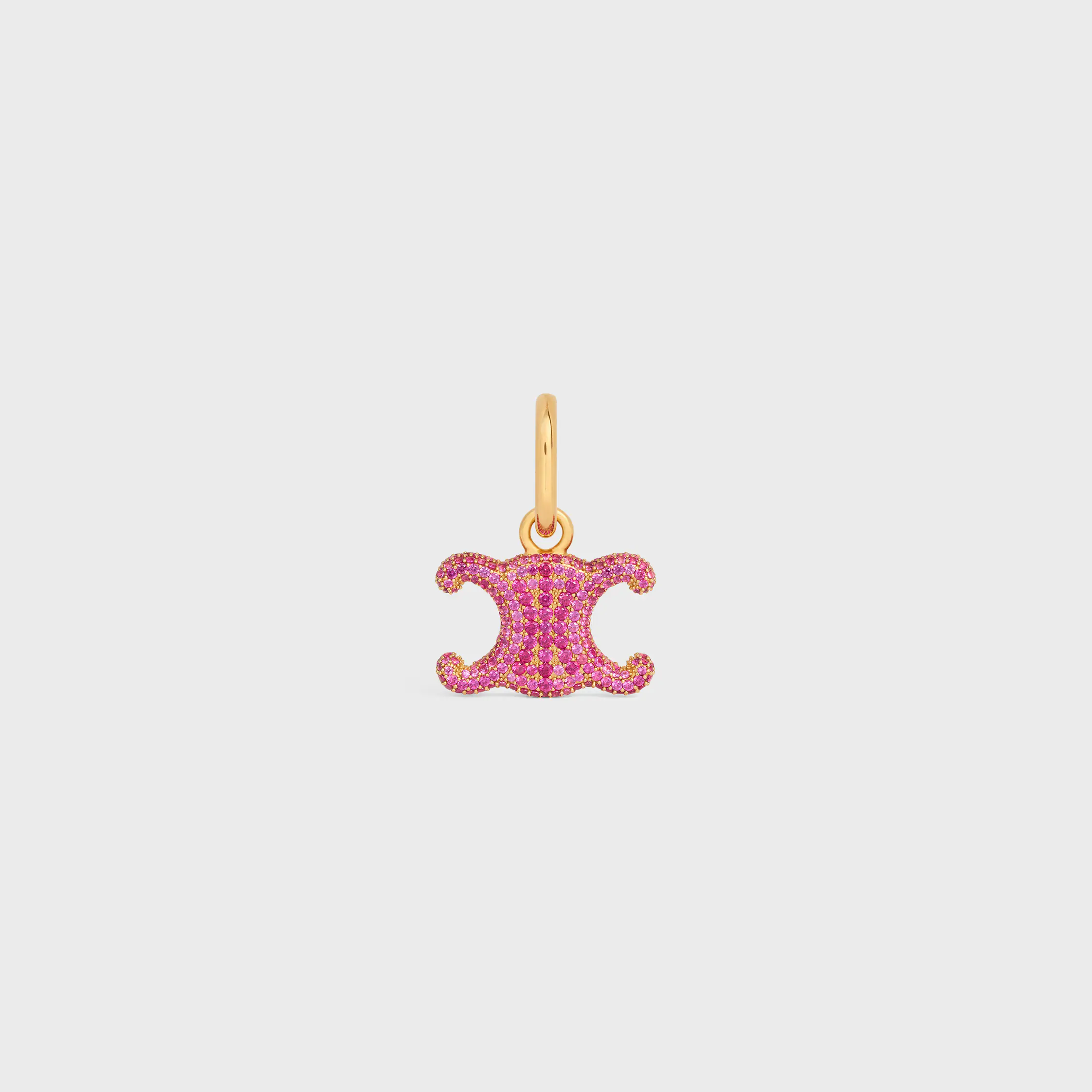 CHARMS TRIOMPHE STRASS UND BRONZE MIT GOLDFINISH