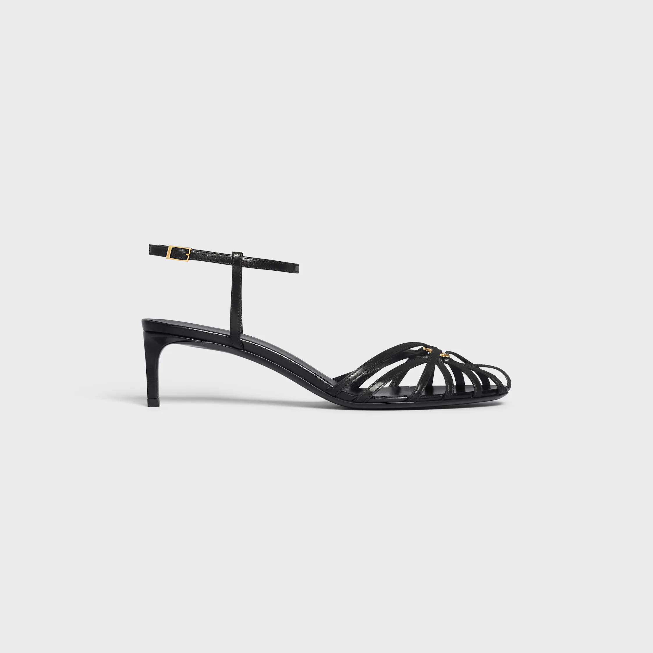 CELINE TRIOMPHE SANDALE AUS LAMMLEDER