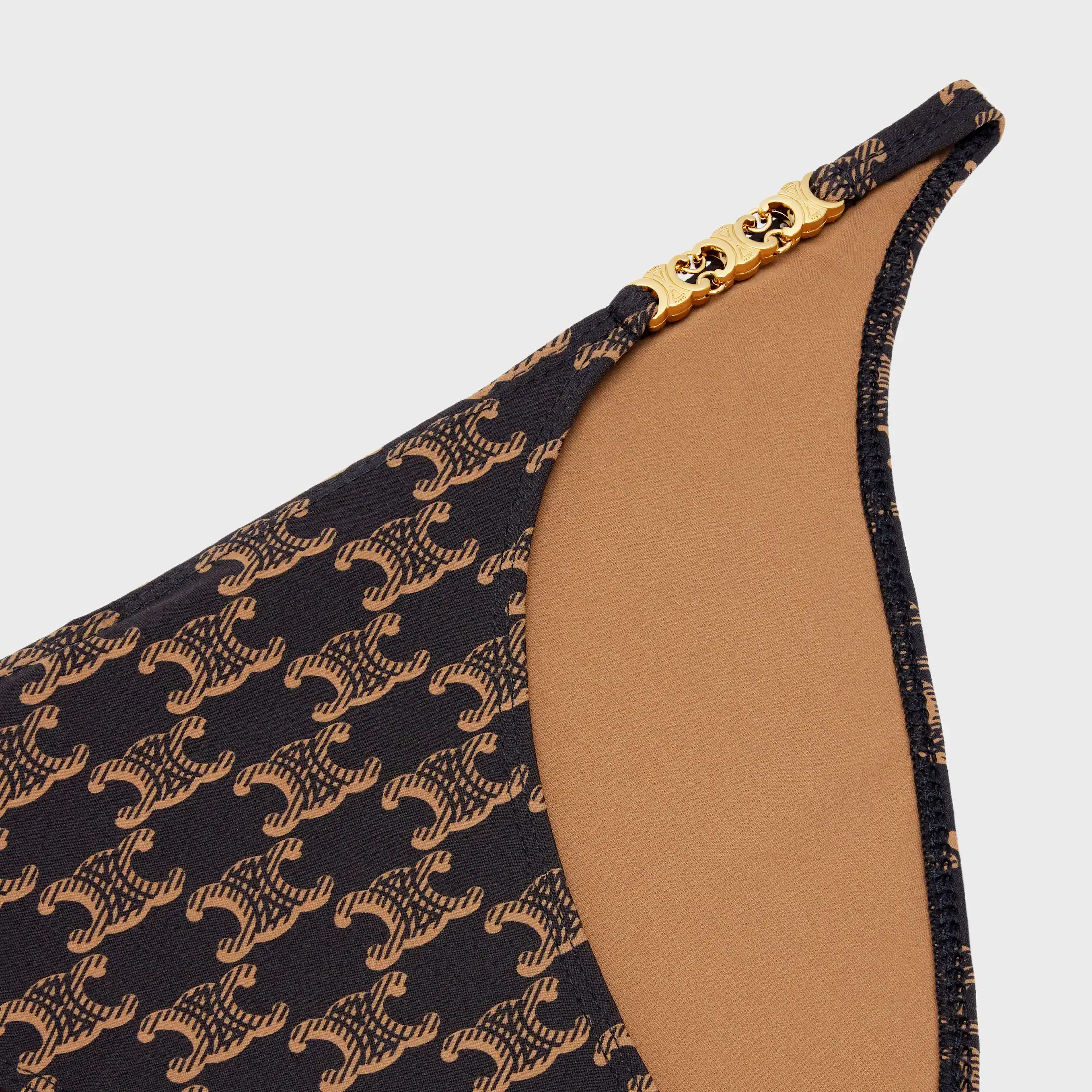 BODYSUIT UNTERTEIL AUS MONOGRAM-STRICK