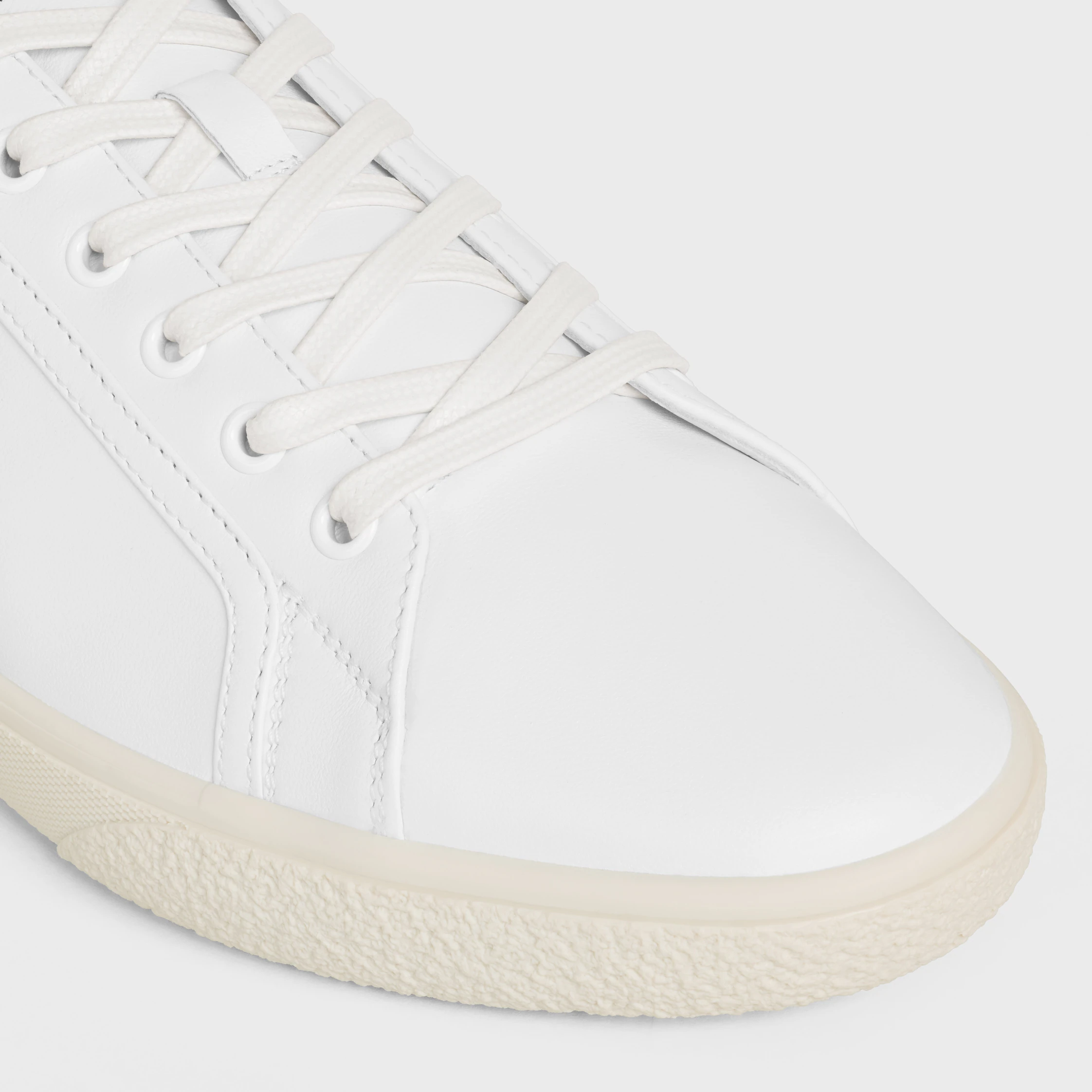 CELINE LOU NIEDRIGE SCHUHE MIT SPANGE UND TRIOMPHE-LOGO AUS LAMMLEDER