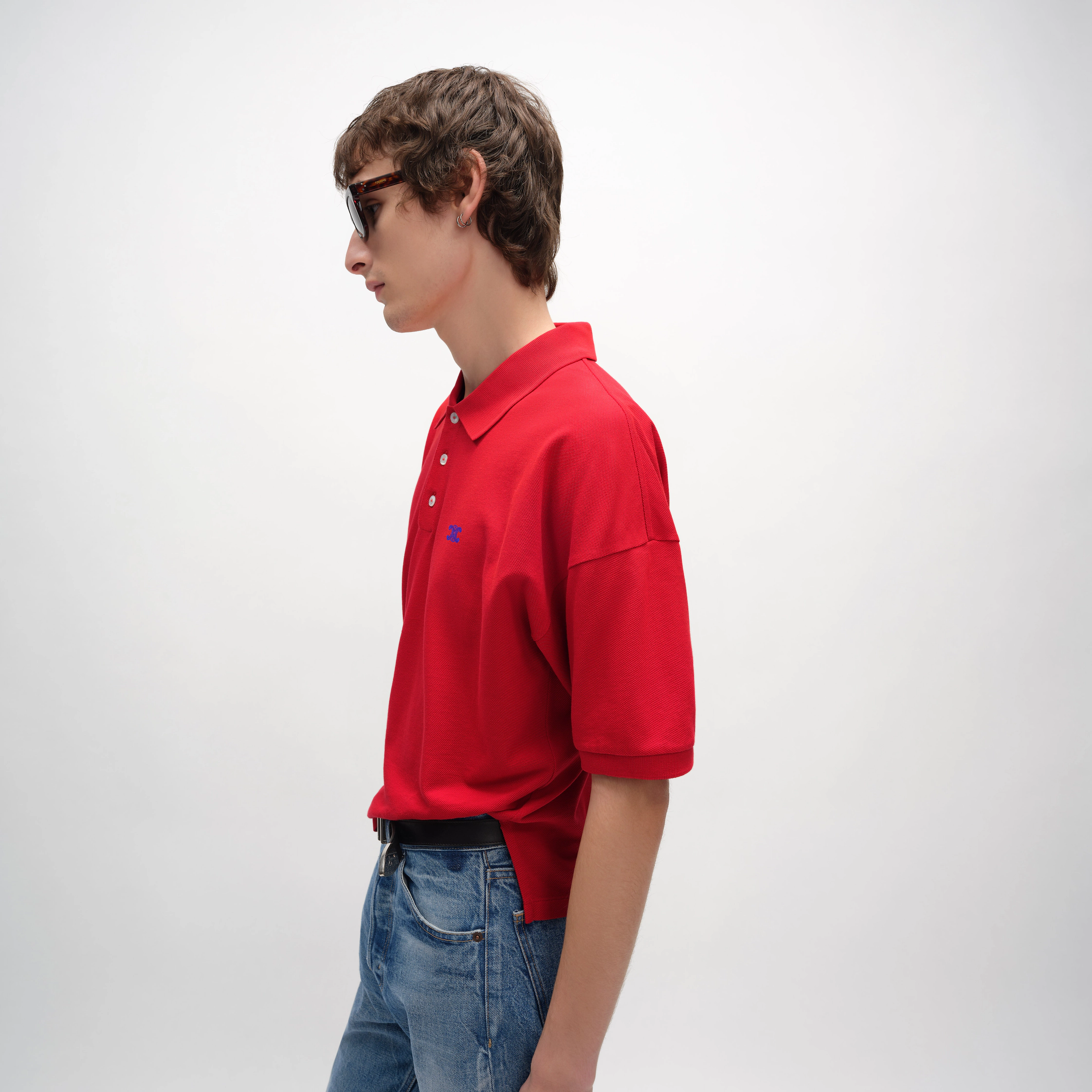 Polo-Shirt aus Piqué-Baumwolljersey