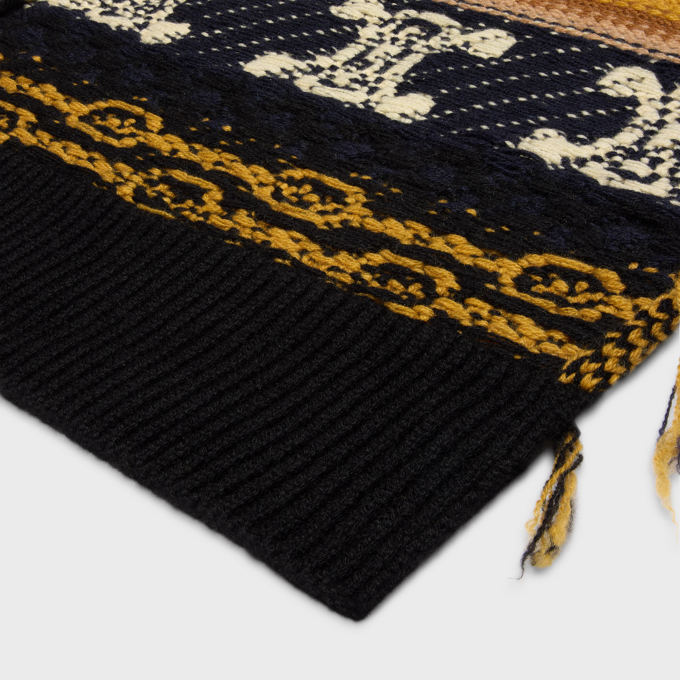 Schal IN Jacquard-Kaschmir