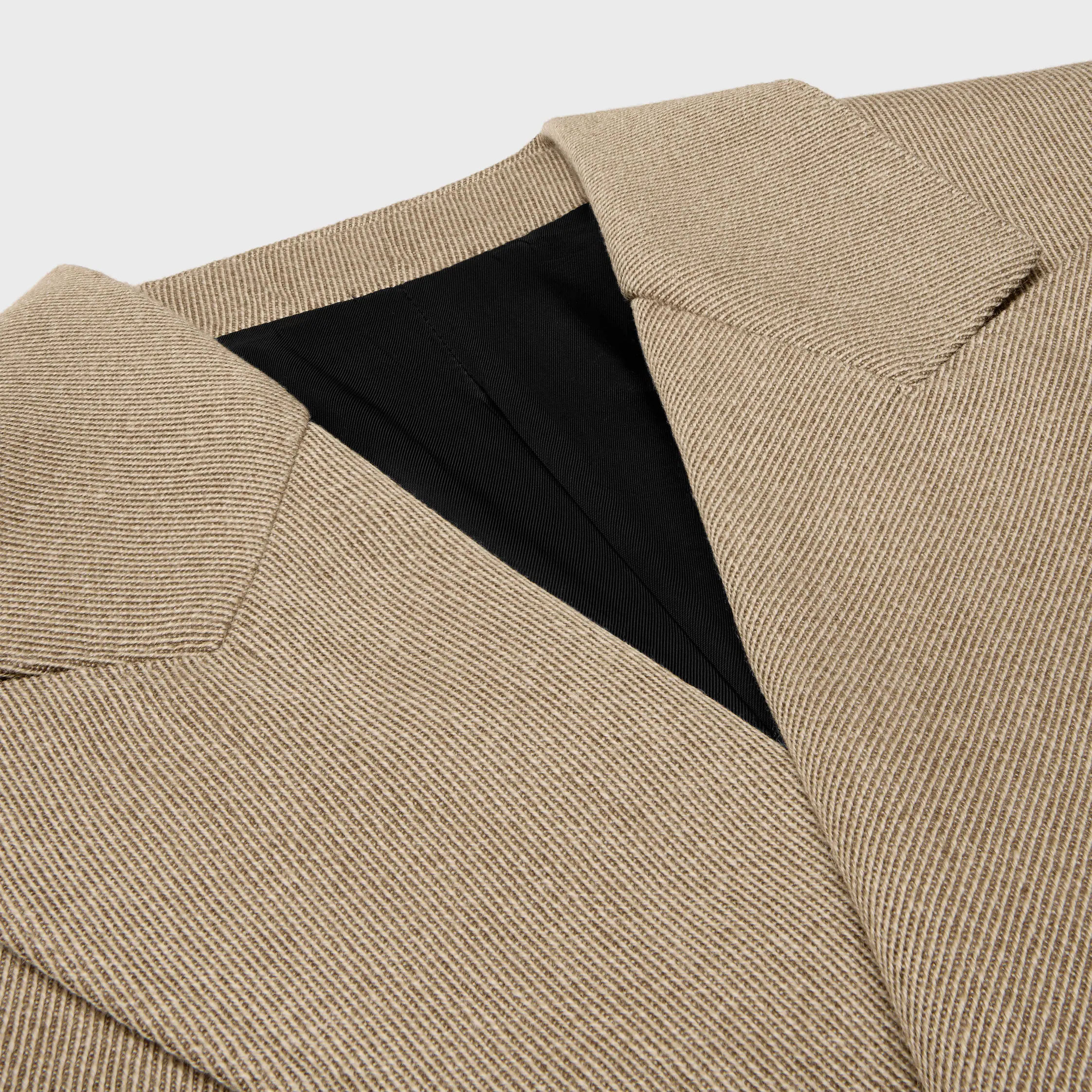 COLONNE JACKE AUS WOLL