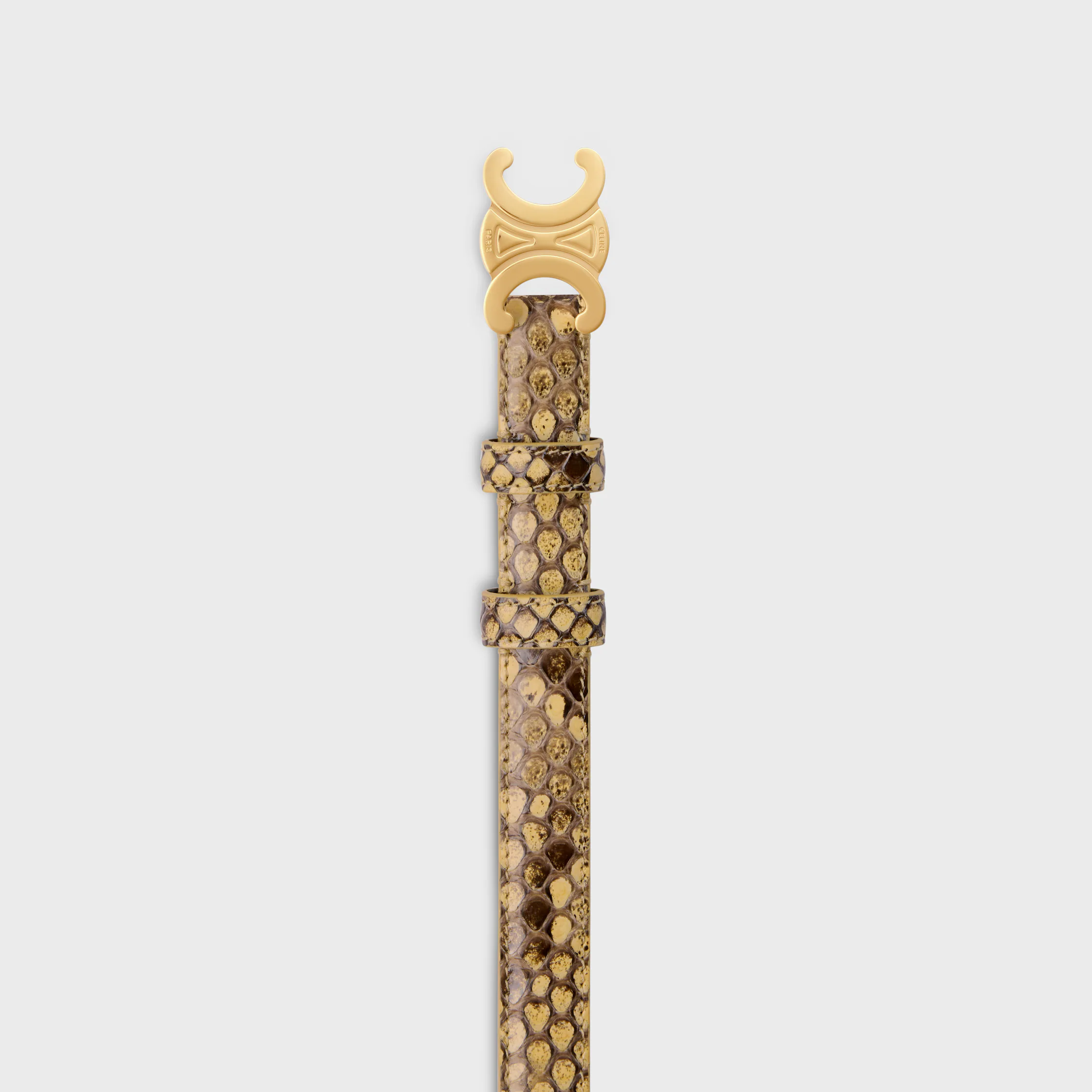 Triomphe Gürtel 18 MM IN PYTHON