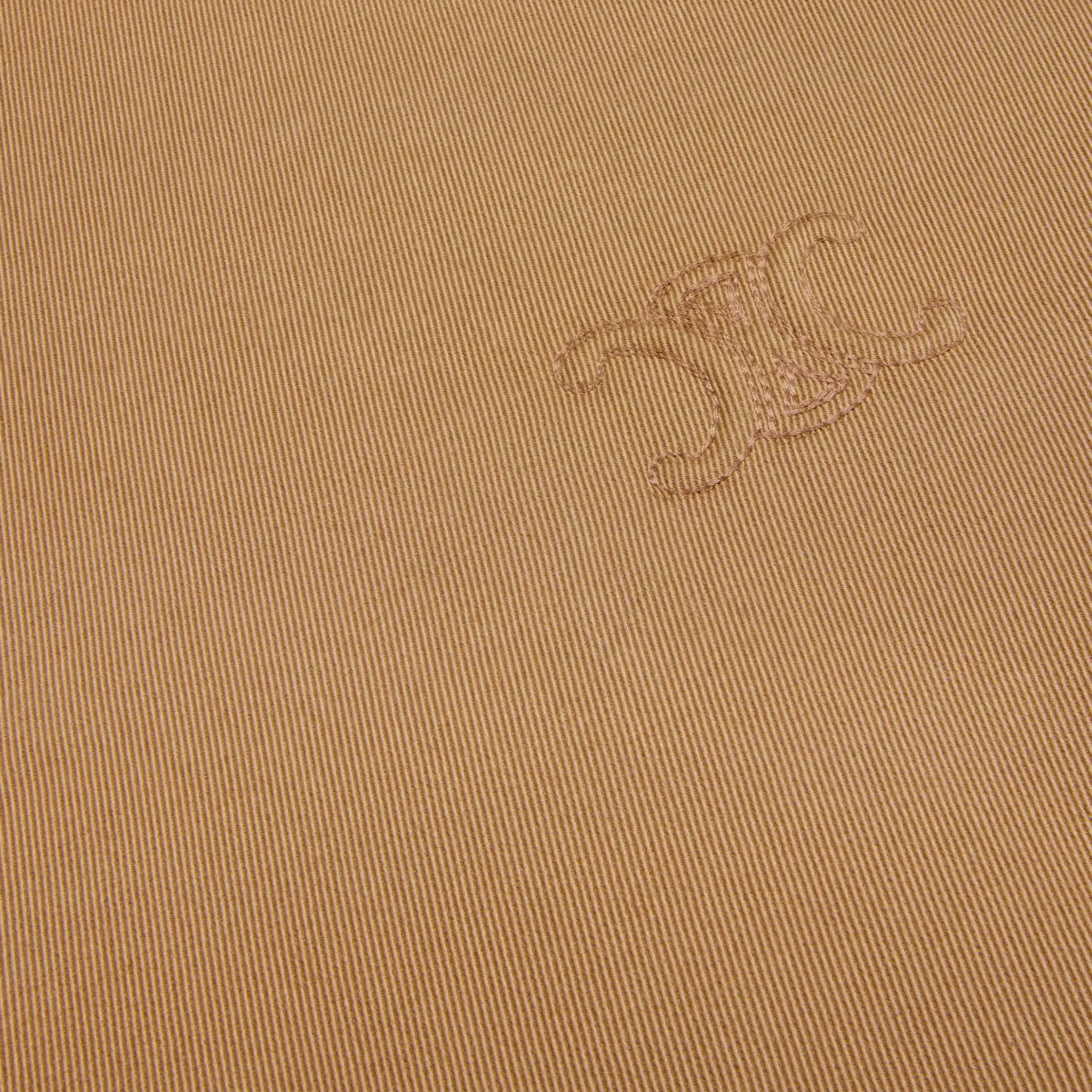 Jacke aus Baumwoll-Woll-Gabardine