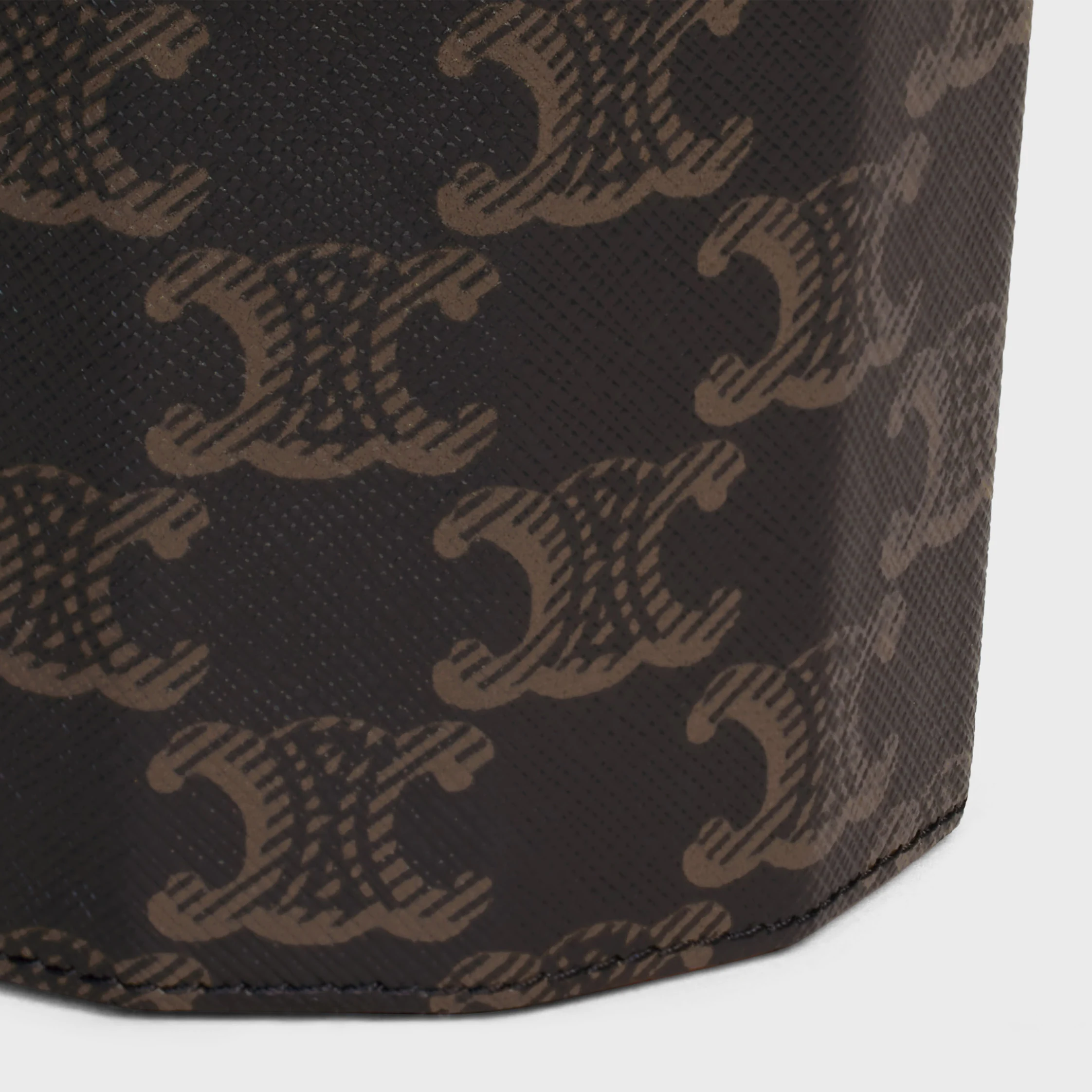 Candle Case aus Triomphe Canvas und Kalbsleder