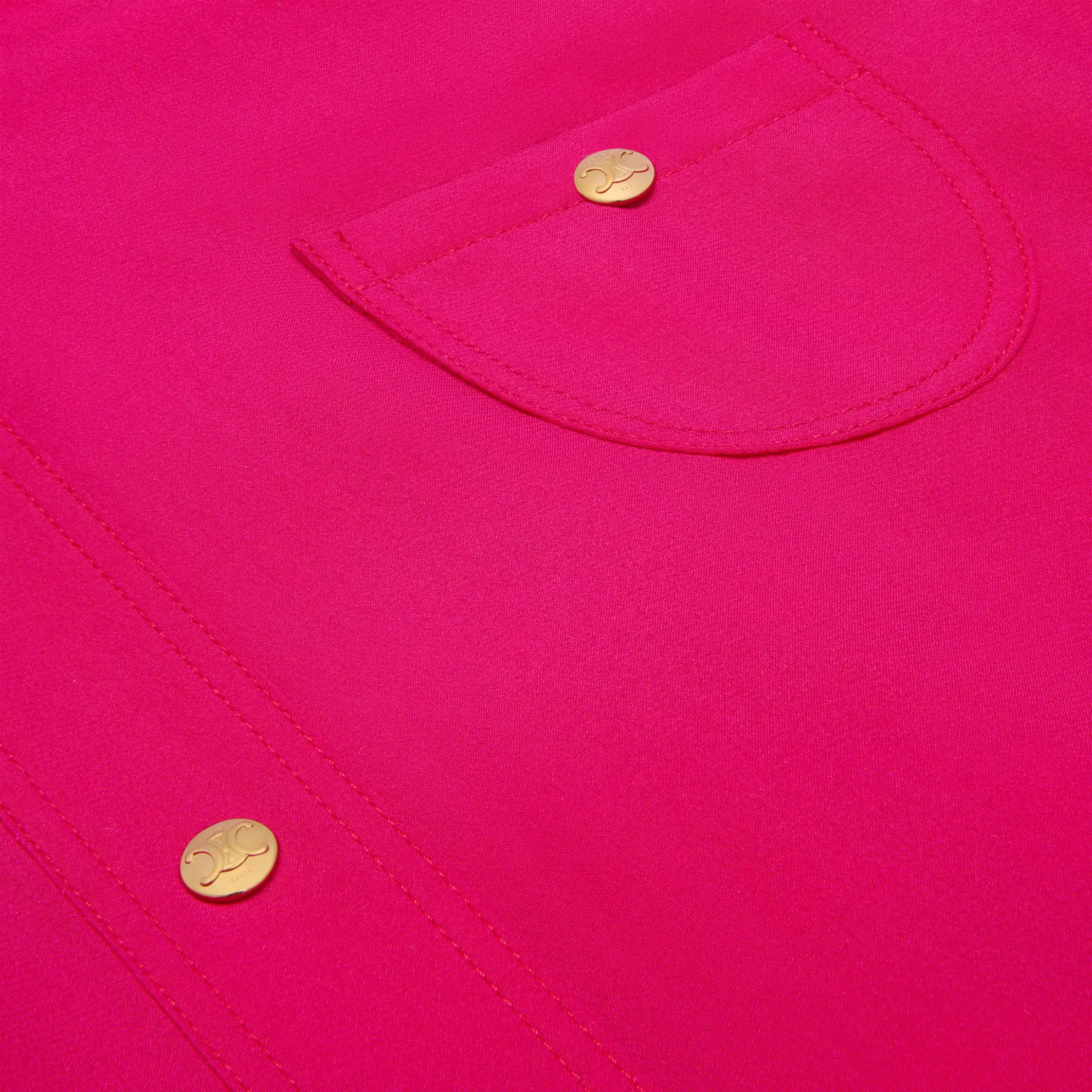 Kleid IN Acetat-Seidencrepe