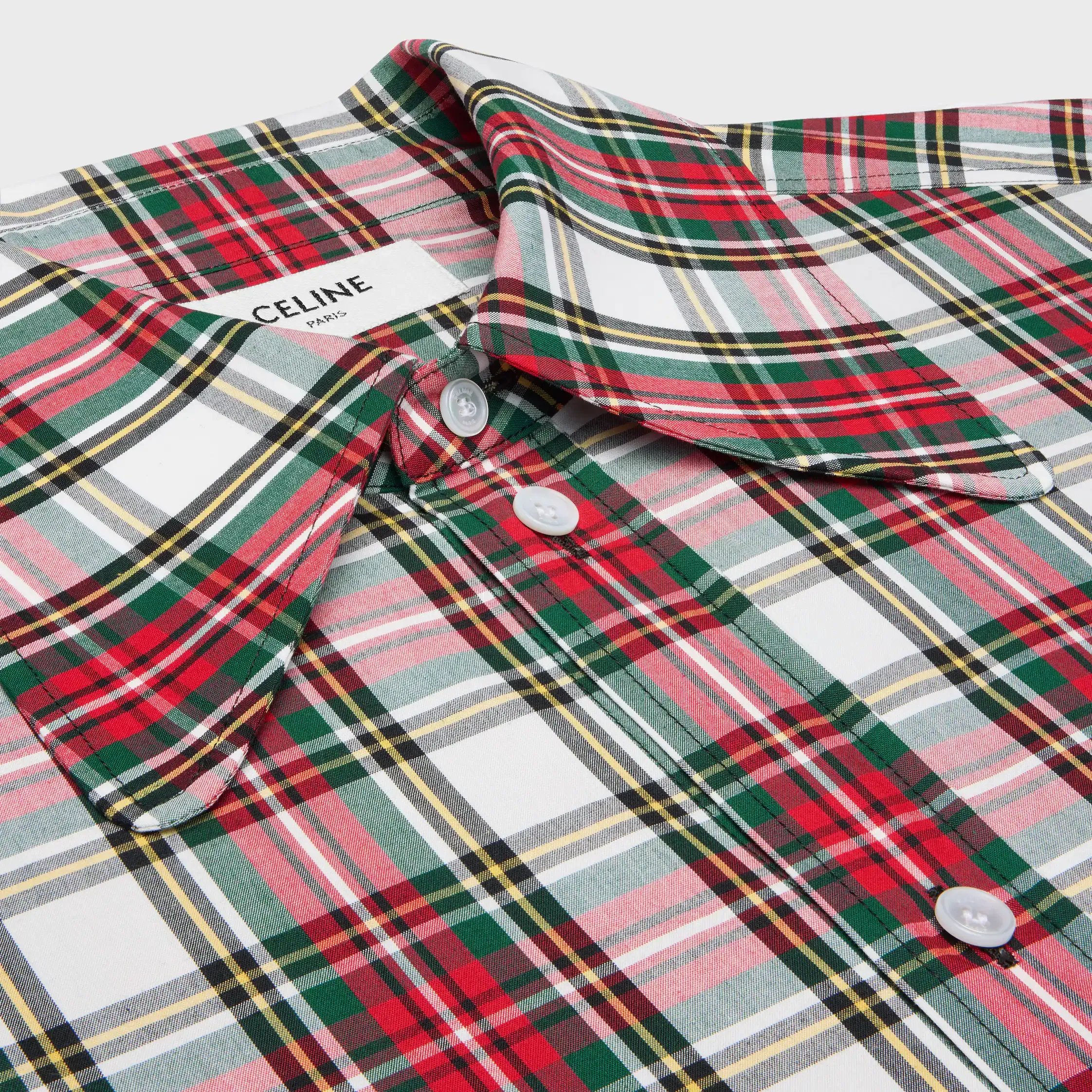 Hemd IN Tartan Baumwolle
