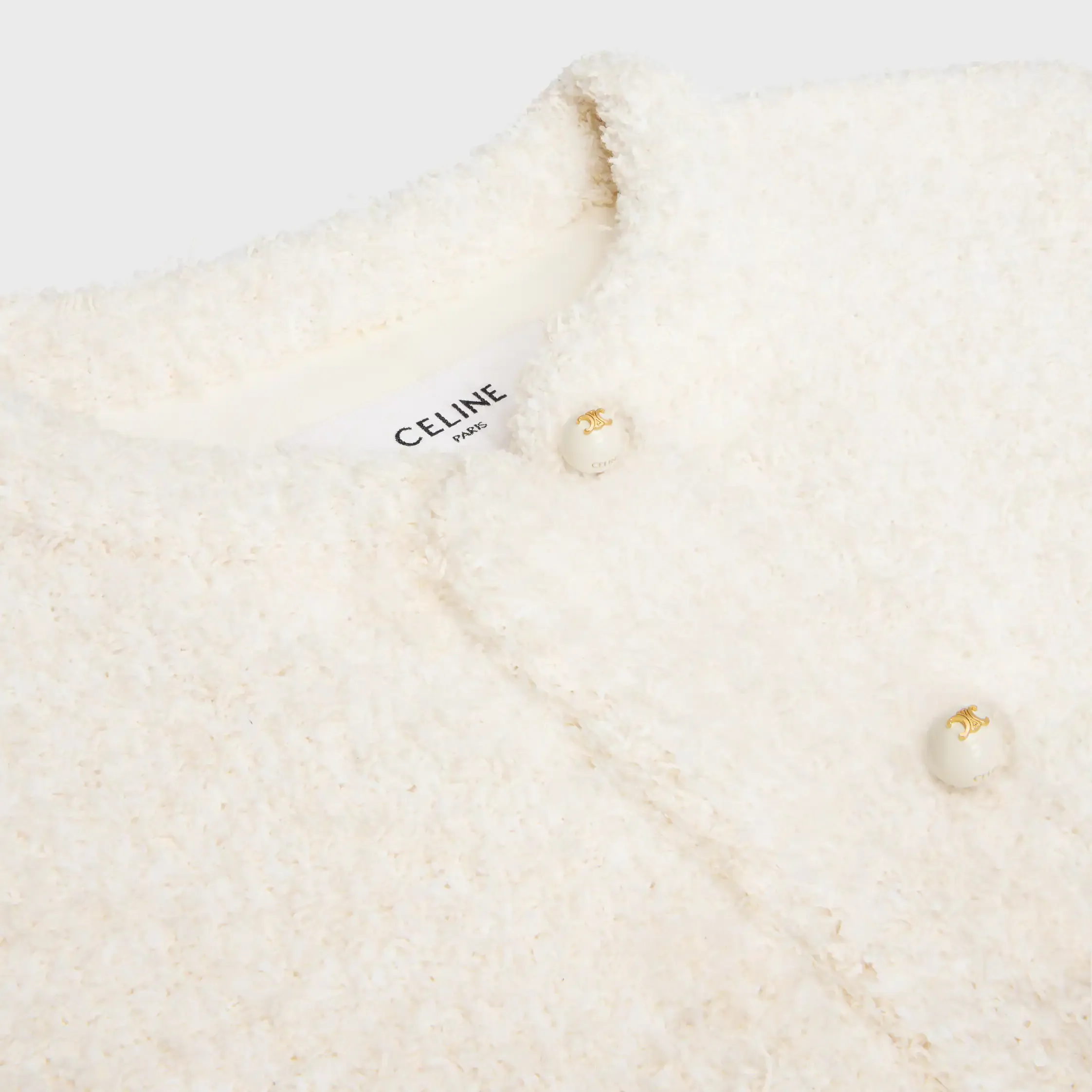 Cardiganjacke aus Baumwolle natté