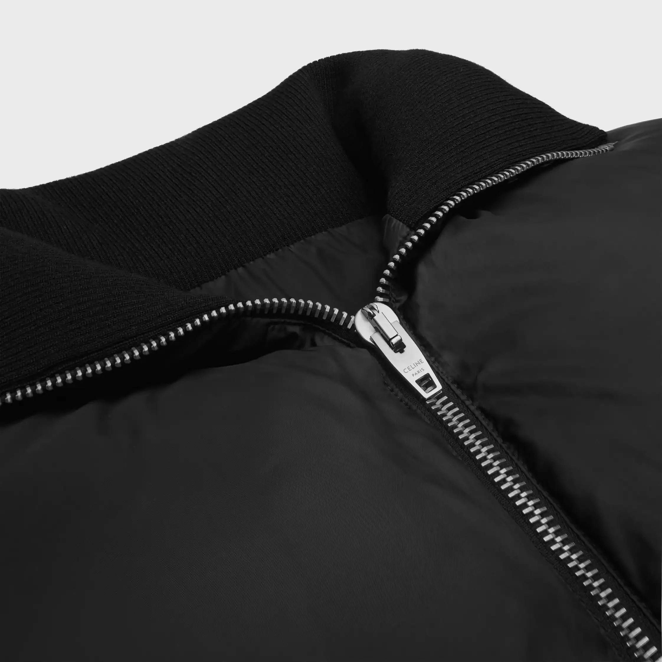 lange Daunenjacke IN leichtem Nylon