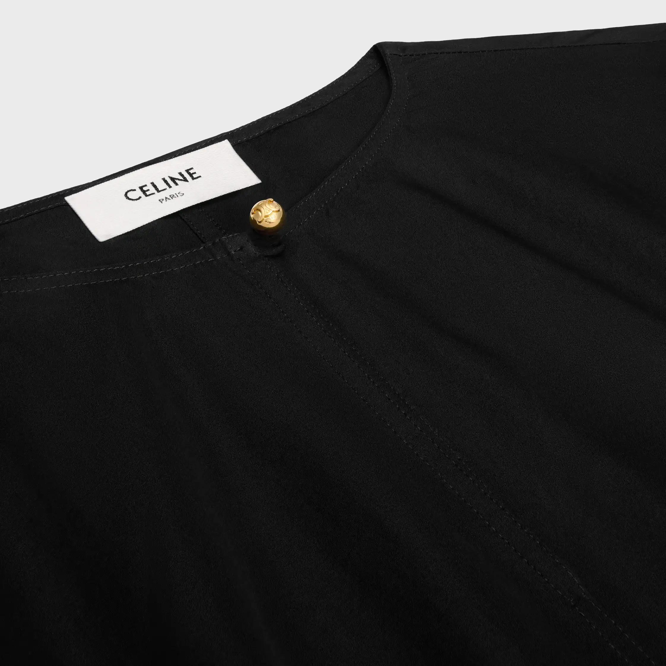 Kleid aus Baumwoll-Popeline