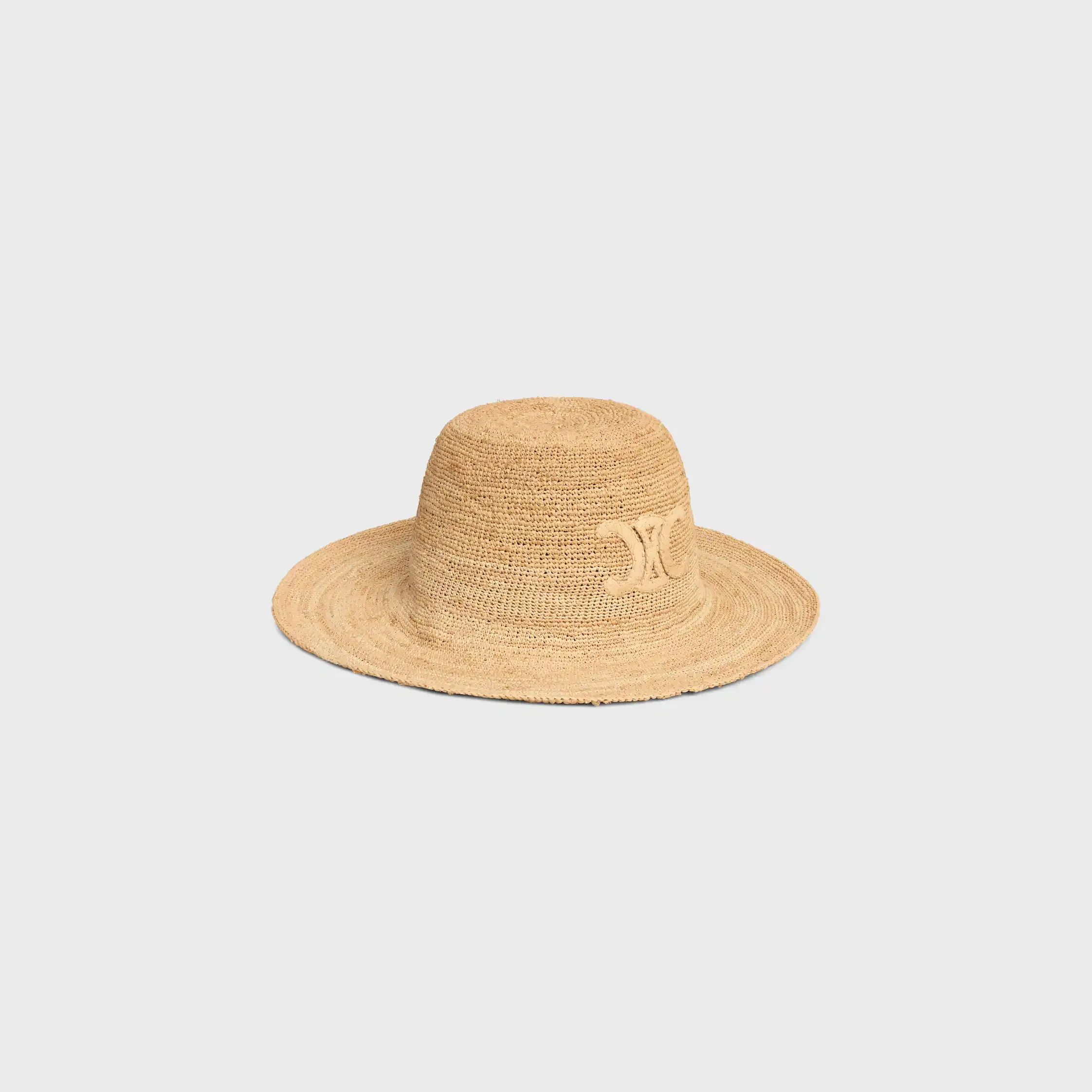Triomphe Hut aus Raffia
