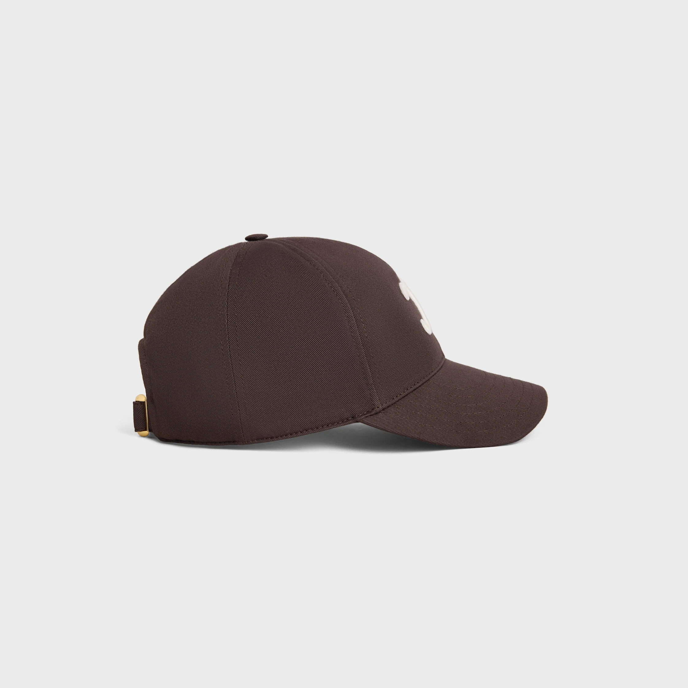 Triomphe Baseball Cap aus gewaschenem Baumwollgabardine