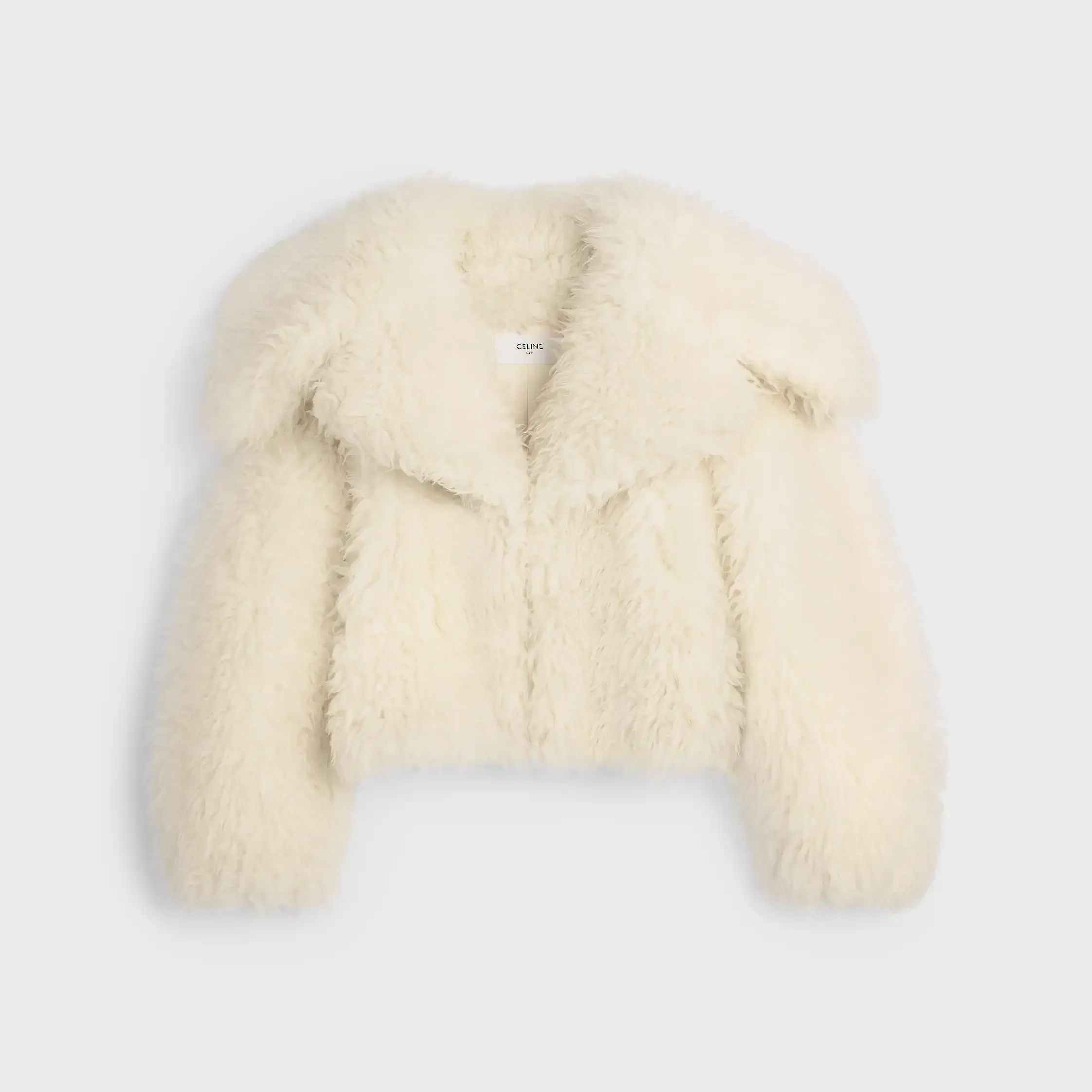 Jacke IN flauschiger Wolle