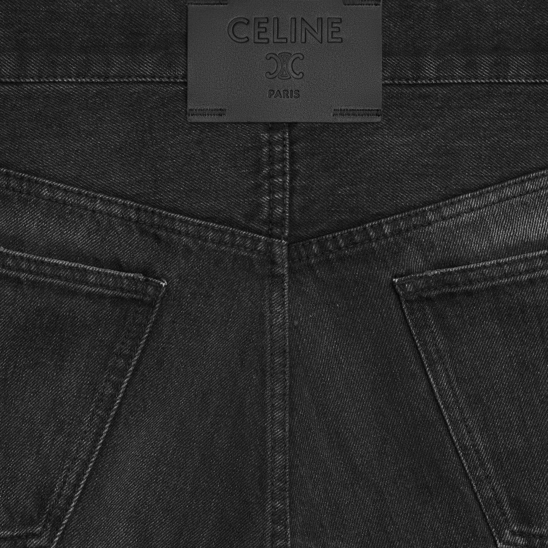 Boyfriend-Jeans 001 aus Baumwoll-Denim