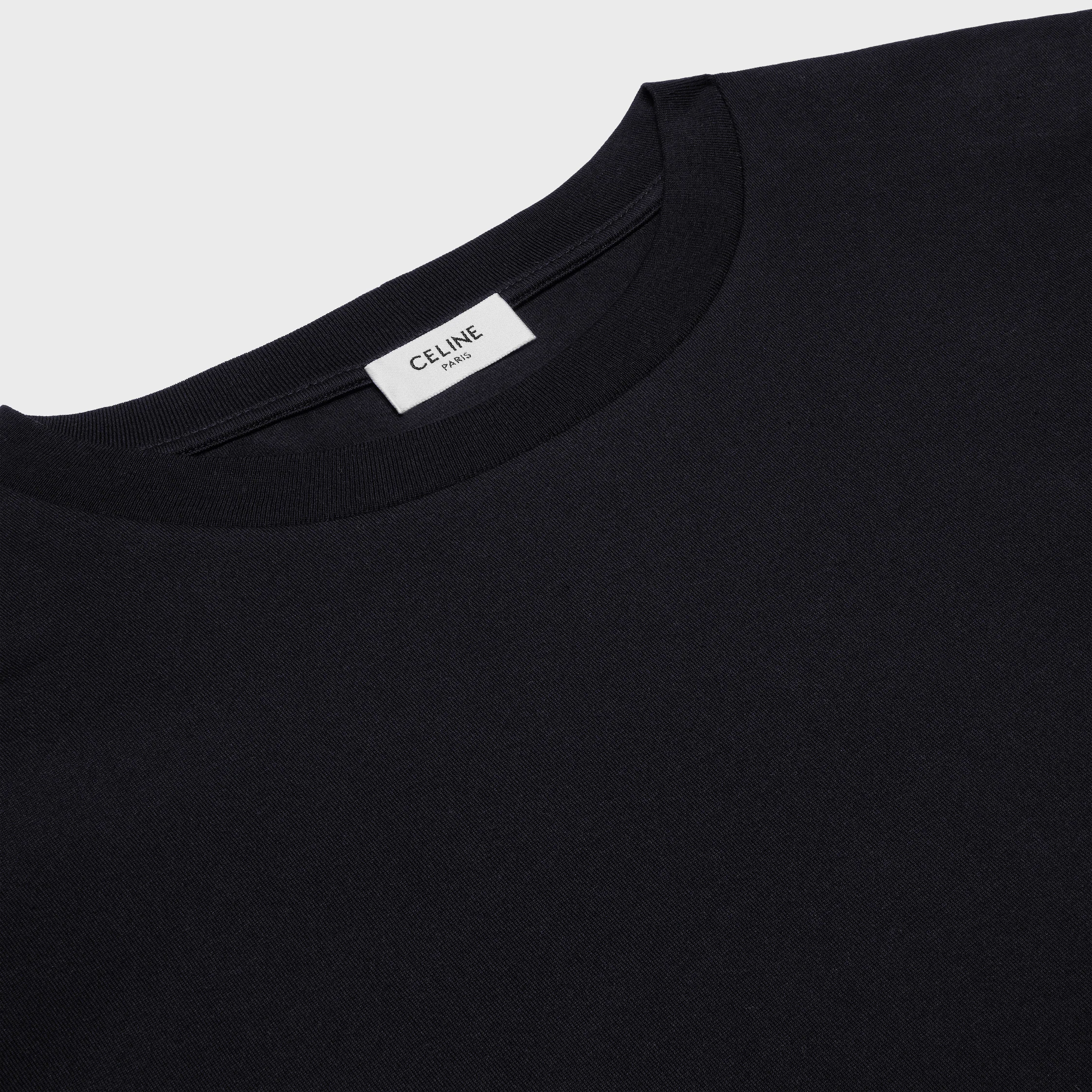 triomphe Loose T-Shirt aus Baumwolljersey