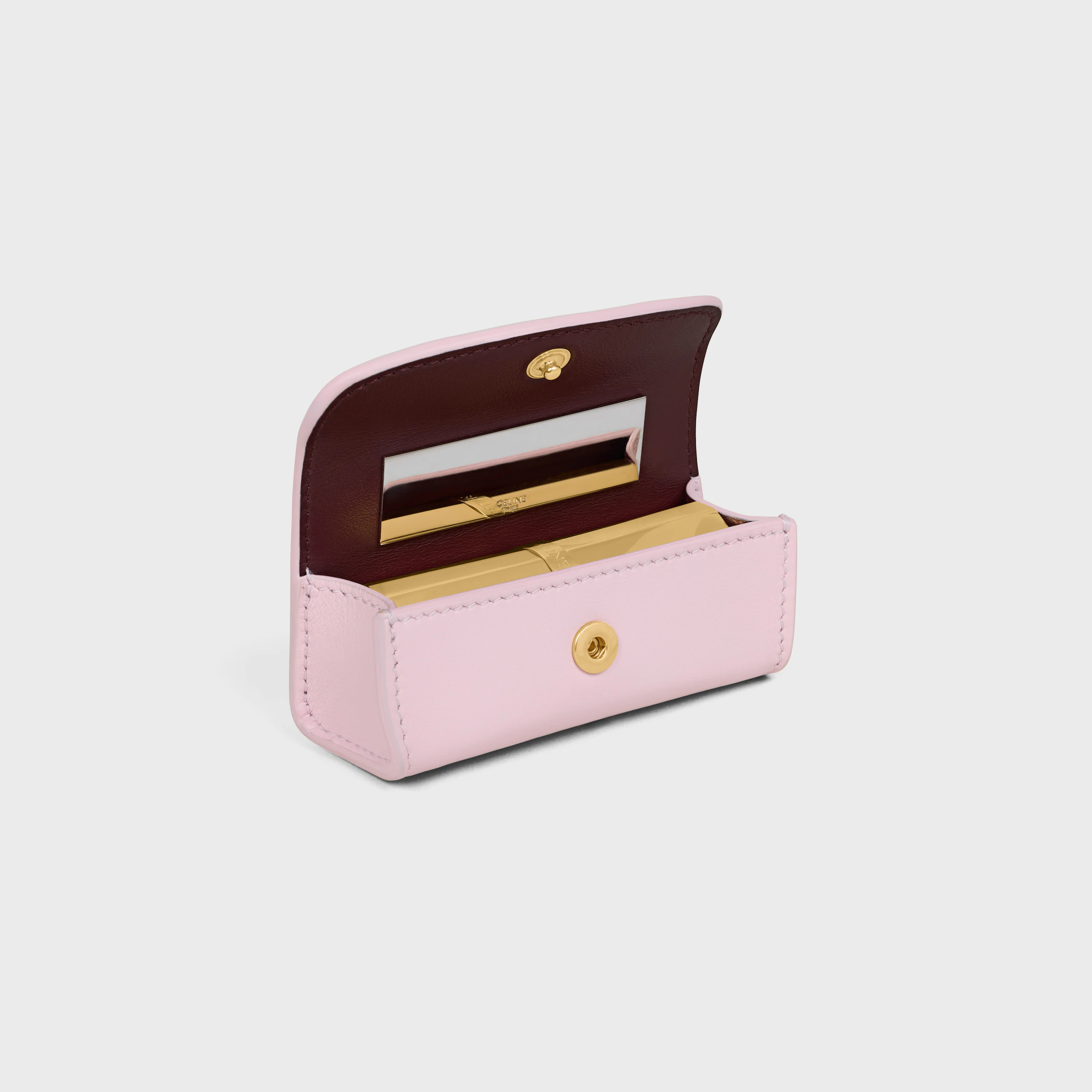 LIPSTICK-ETUI AUS GLATTEM KALBSLEDER