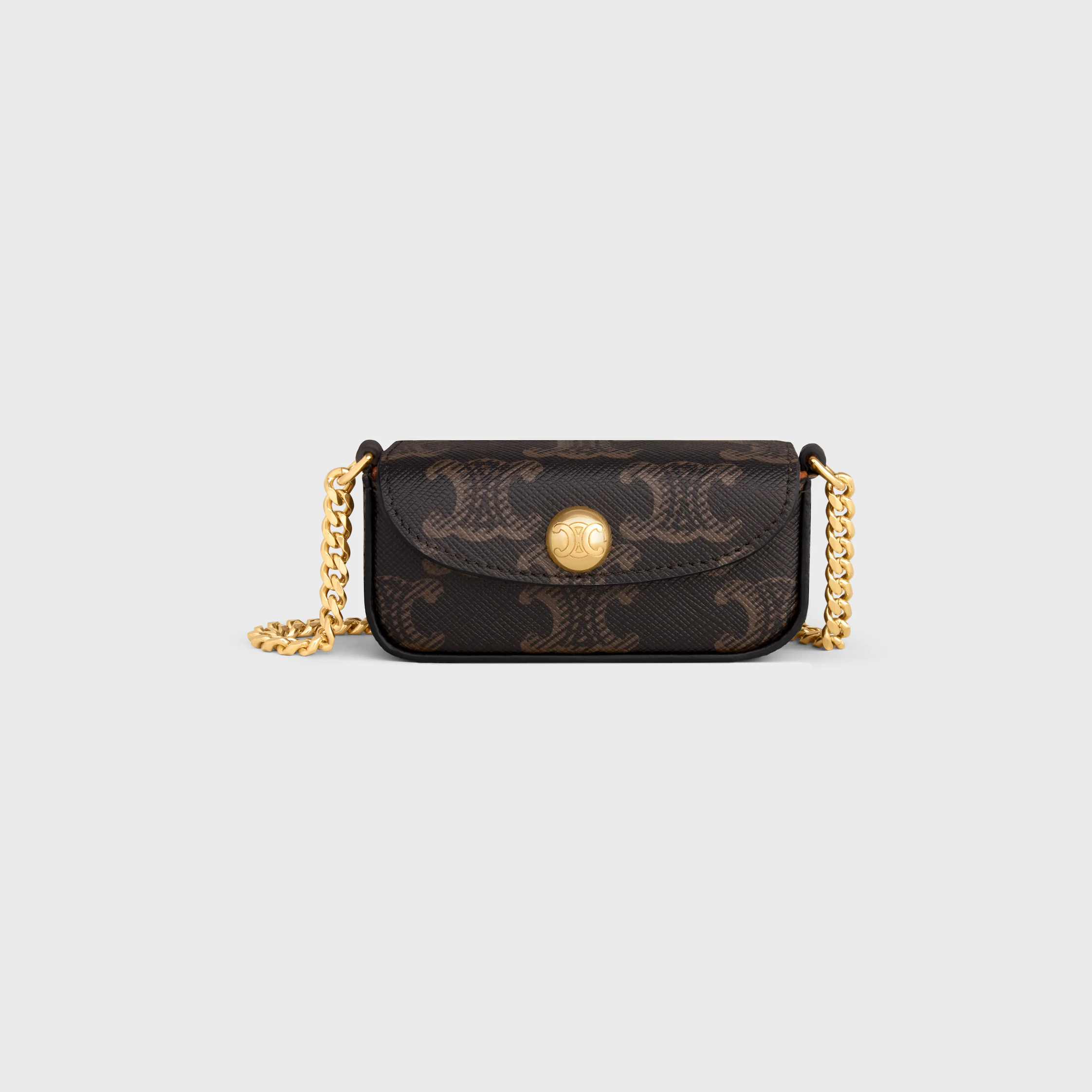 LIPSTICK-ETUI AN KETTE AUS TRIOMPHE-LEINEN