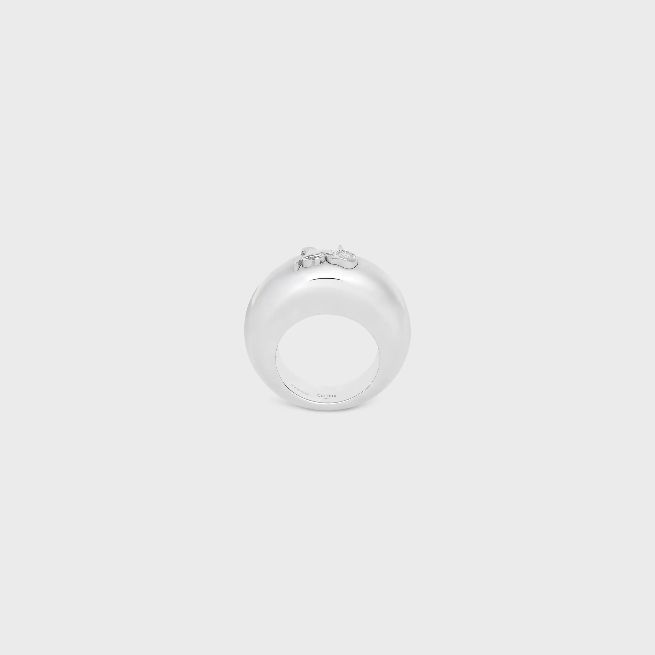 Celine Sulky Ring aus Messing mit Rhodium-Overzug
