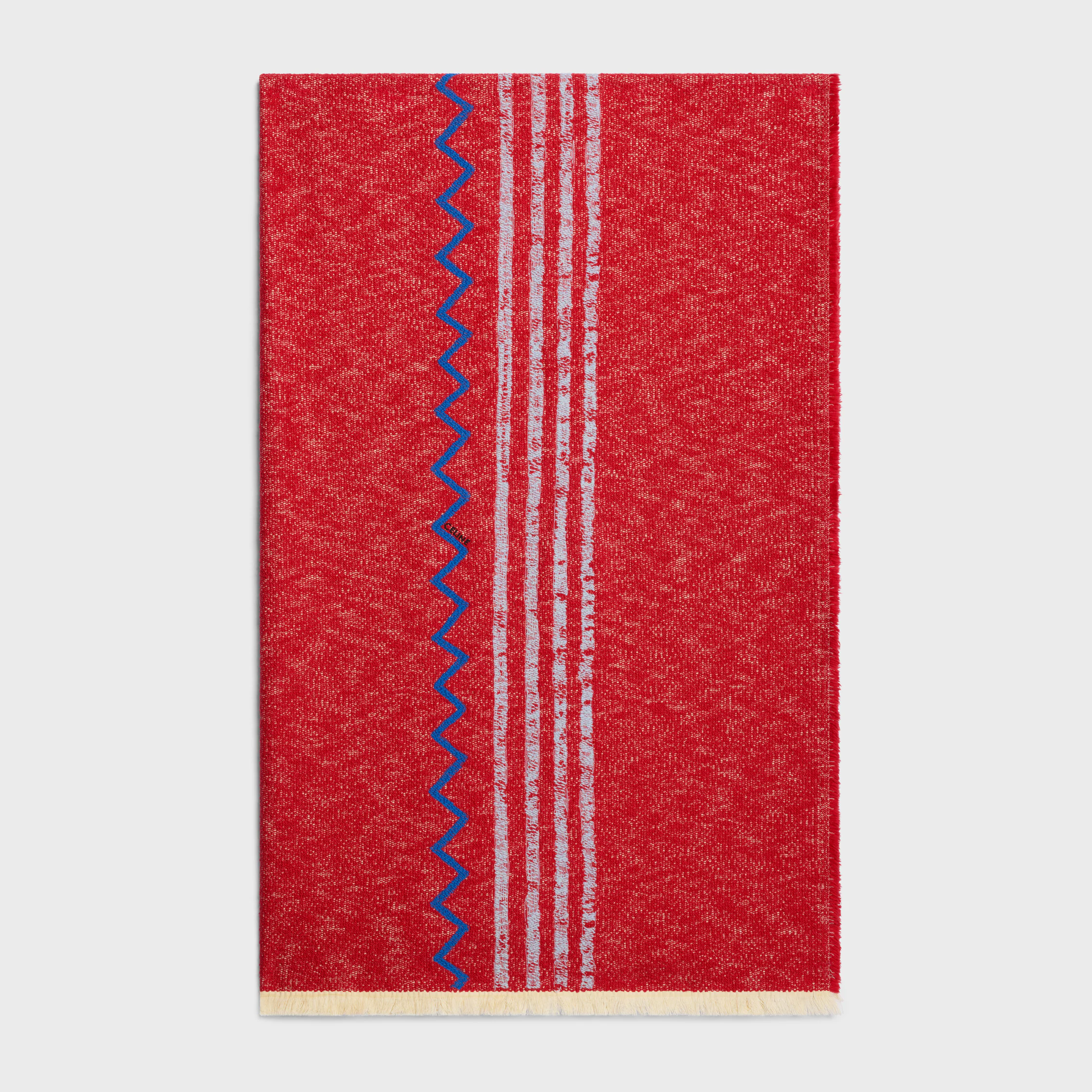 Fouta aus besticktem Baumwollgewebe